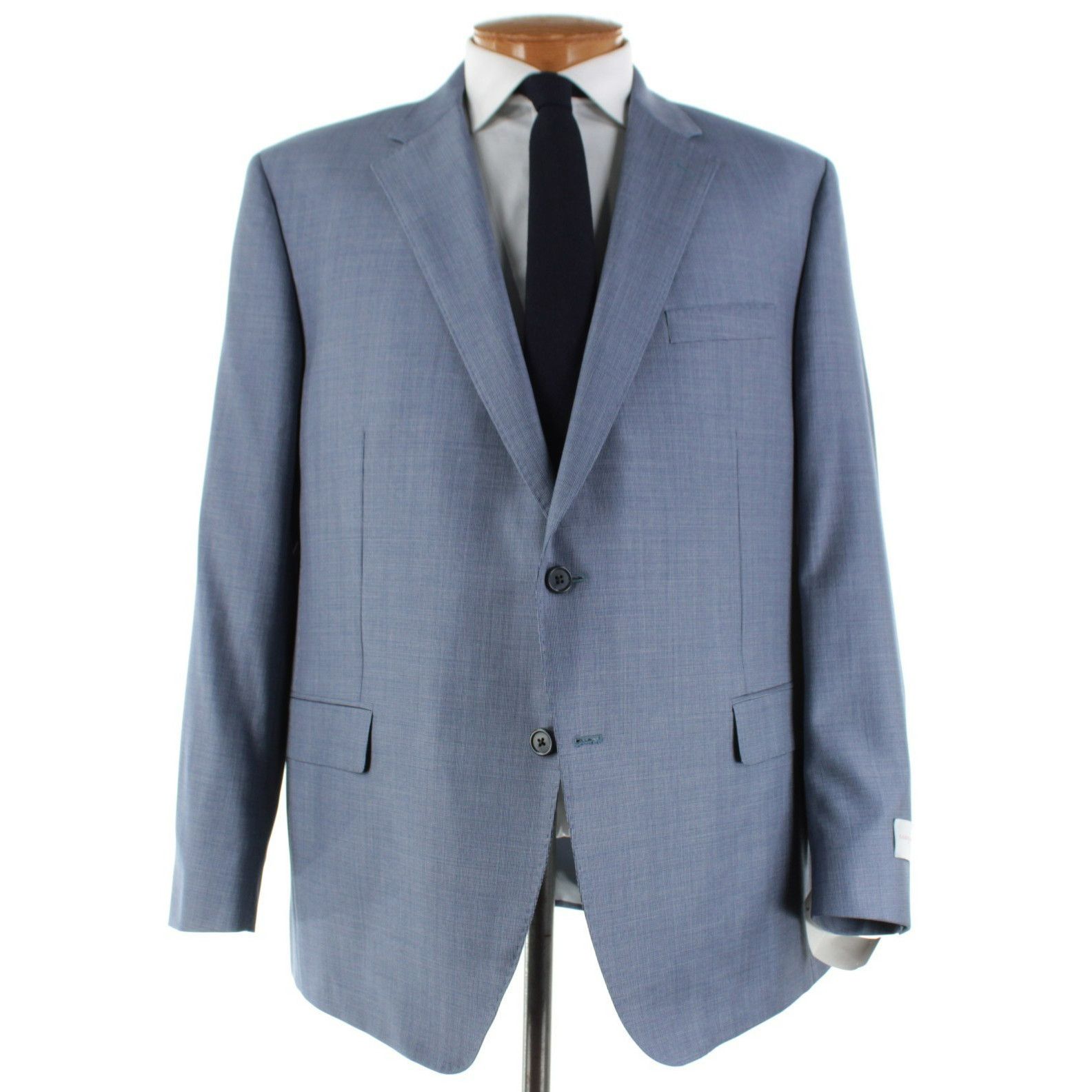 Samuelsohn Samuelsohn Suit Size US 48 Regular in Blue Size 48R - 1 Thumbnail