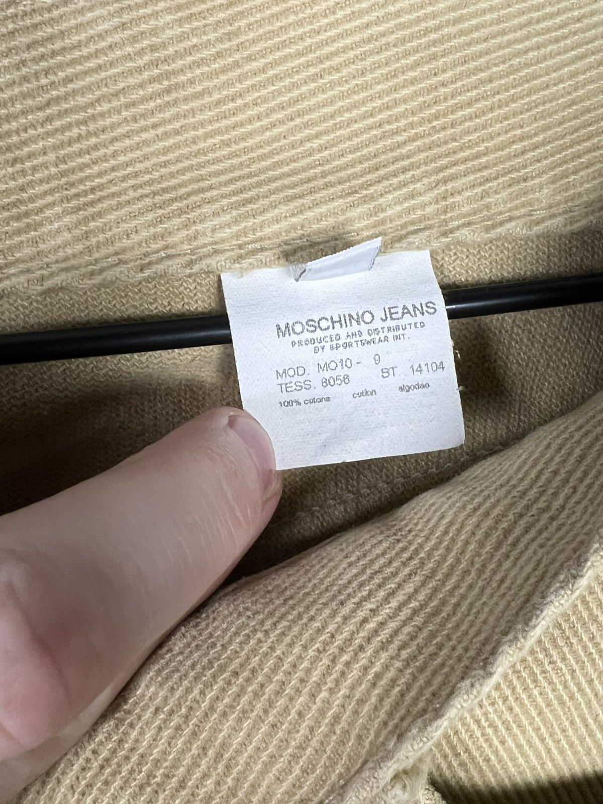 Moschino Vintage Moschino men’s luxury jeans Size US 34 / EU 50 - 7 Thumbnail