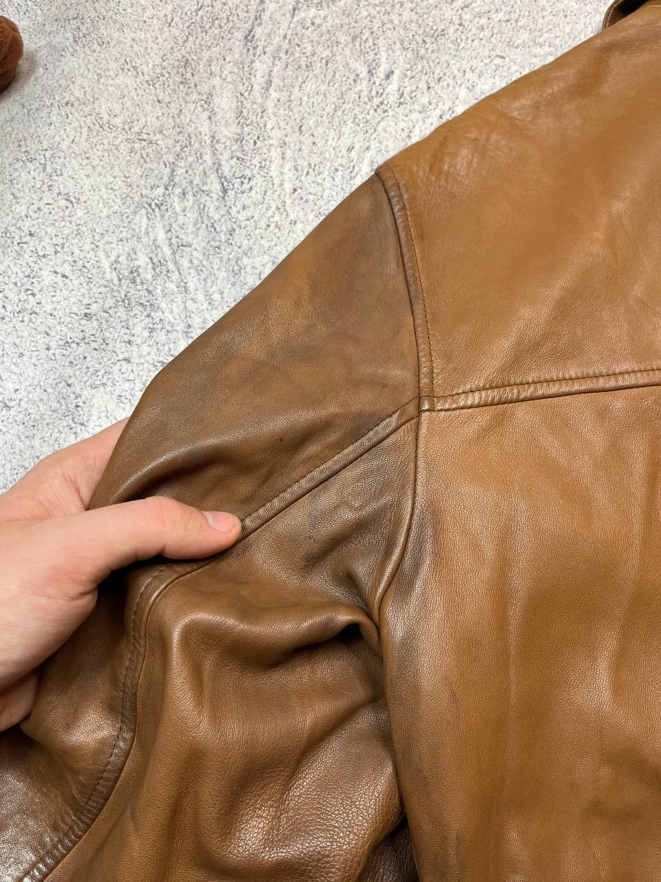 Ralph Lauren Purple Label Ralph Lauren Purple Label Leather Zip Jacket Size US M / EU 48-50 / 2 - 13 Thumbnail