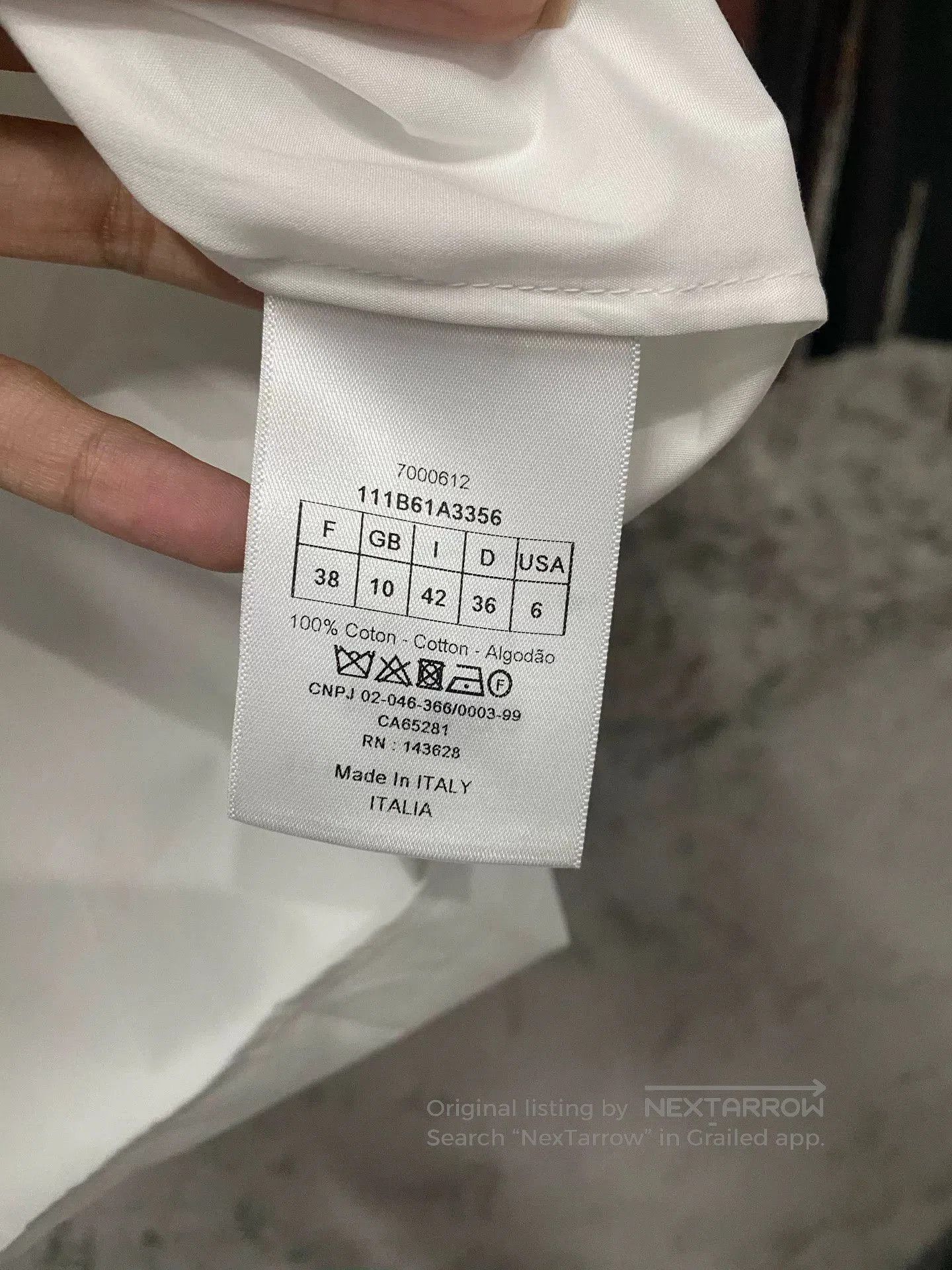 Dior Dior Embroidered Bee Short Sleeve Shirt. Size US M / EU 48-50 / 2 - 6 Thumbnail