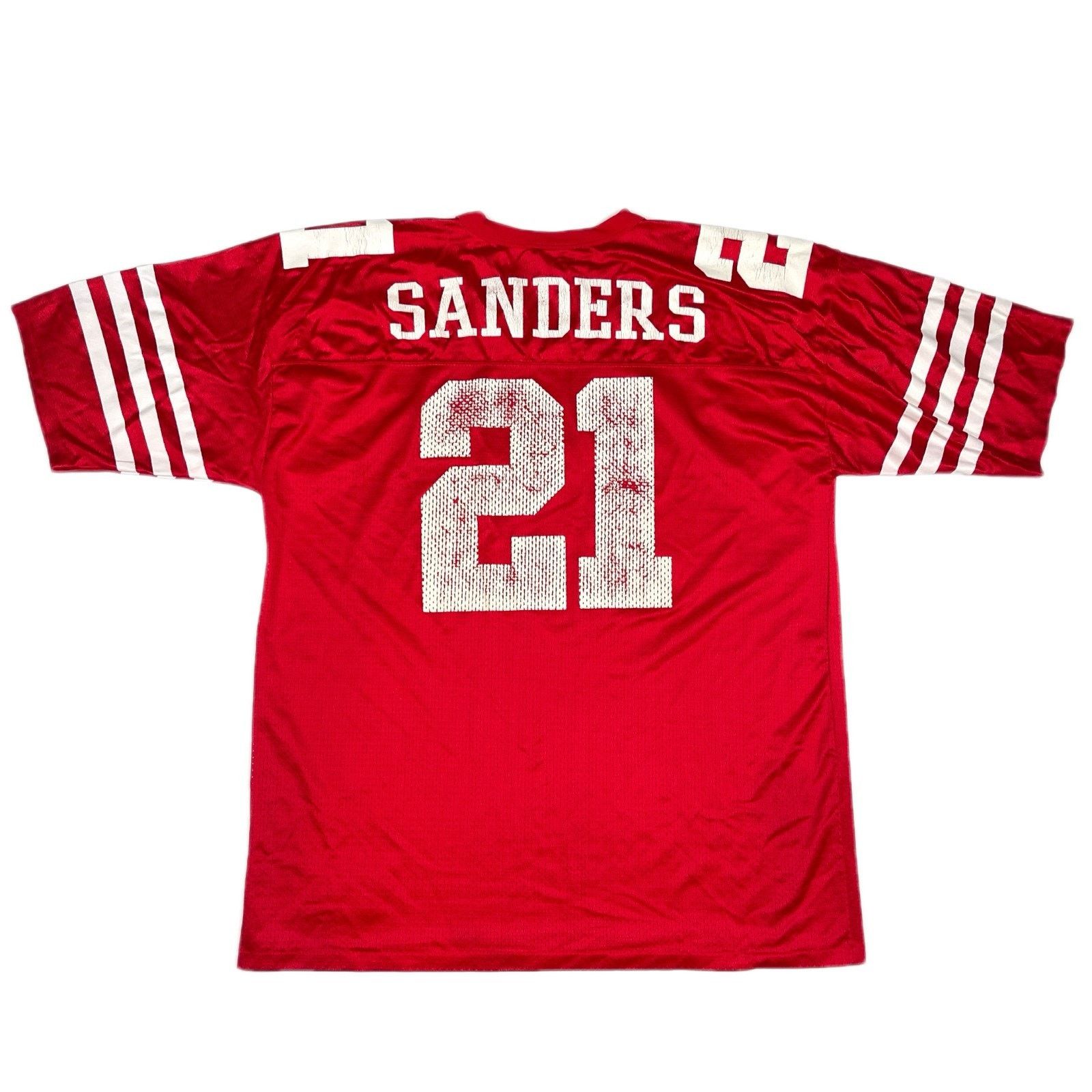 Logo Athletic Vintage 90s Deion Sanders Logo Athletics 49ers Jersey XL Size US XL / EU 56 / 4 - 7 Thumbnail