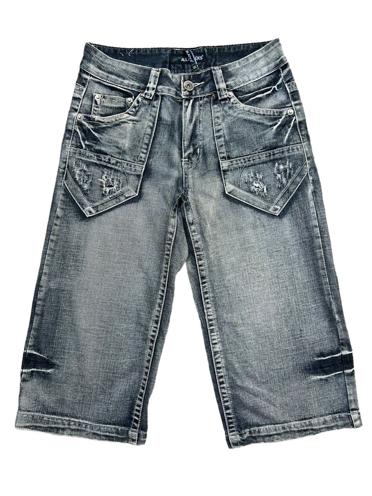 Other All Black Baggy Jorks Bondage Inspired By Jnco Affliction Size US 32 / EU 48 - 2 Thumbnail