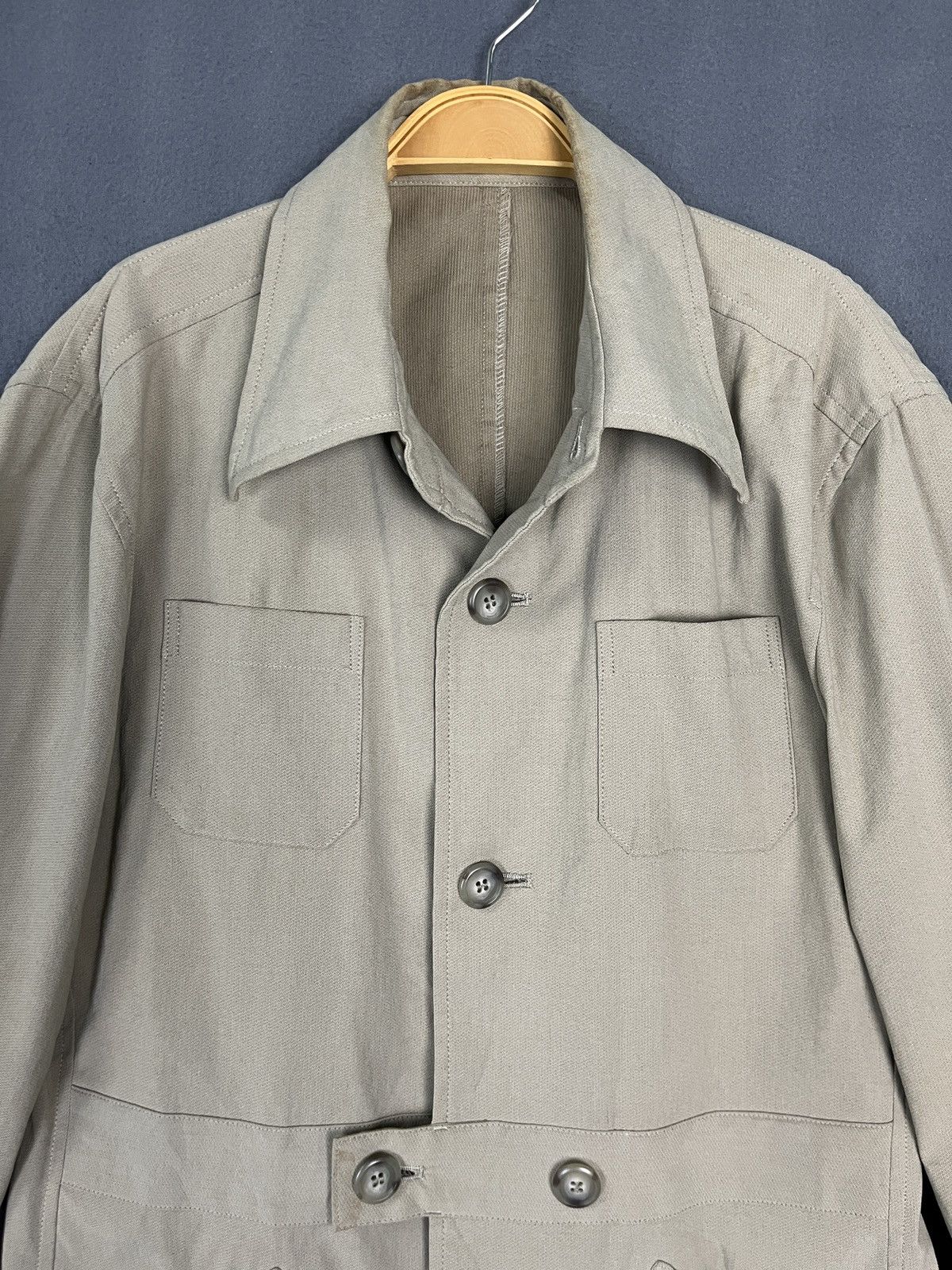 Japanese Brand × PPFM × Vintage Peyton Place For Men PPFM Beige Light Jacket Size US M / EU 48-50 / 2 - 4 Thumbnail