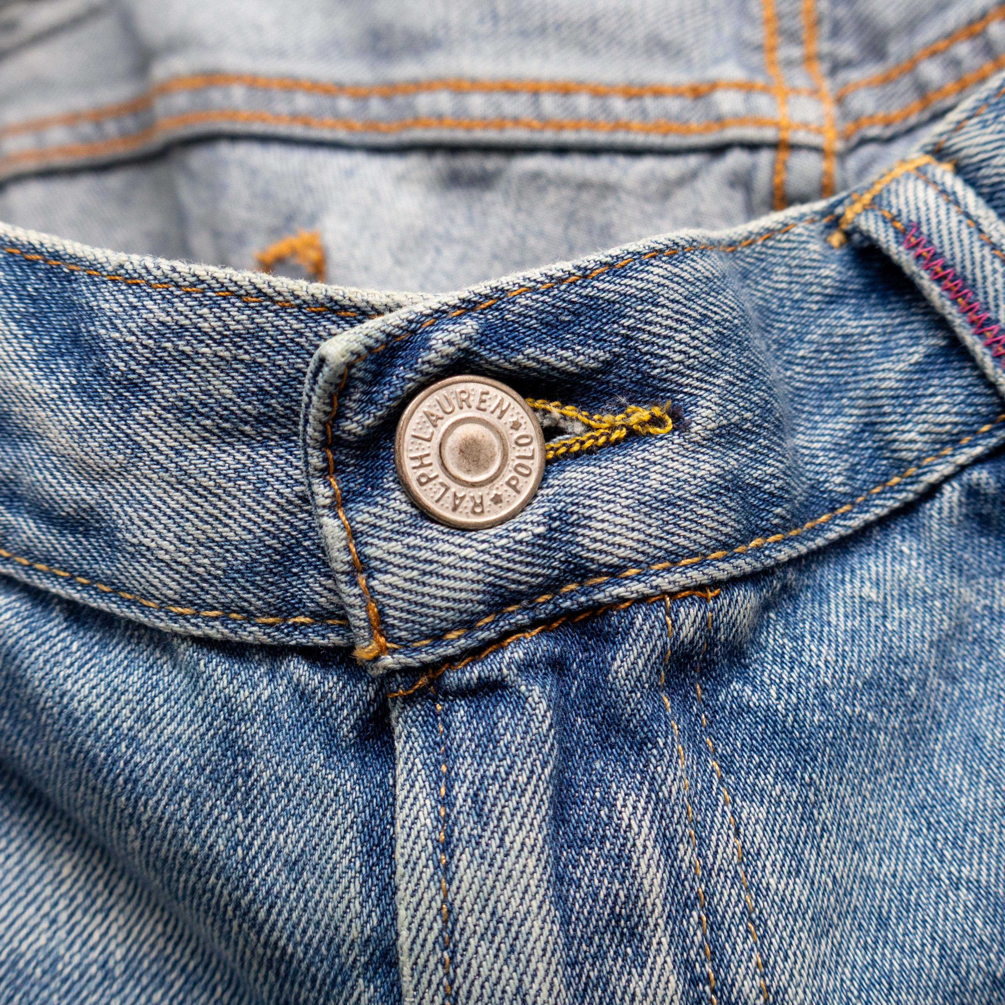 Polo Ralph Lauren Polo Ralph Lauren Sullivan Slim Patchwork Distressed Jeans Size US 36 / EU 52 - 6 Thumbnail