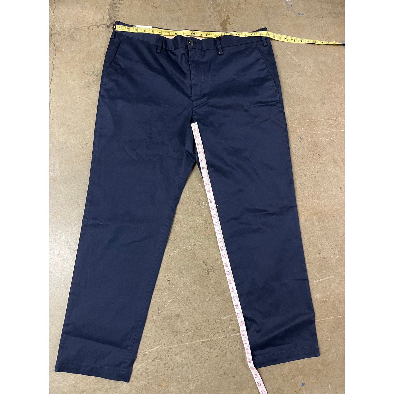 Banana Republic Banana Republic- SLIM RAPID MOVEMENT CHINO/ 40x32/ blue/NWT Size US 40 / EU 56 - 6 Thumbnail