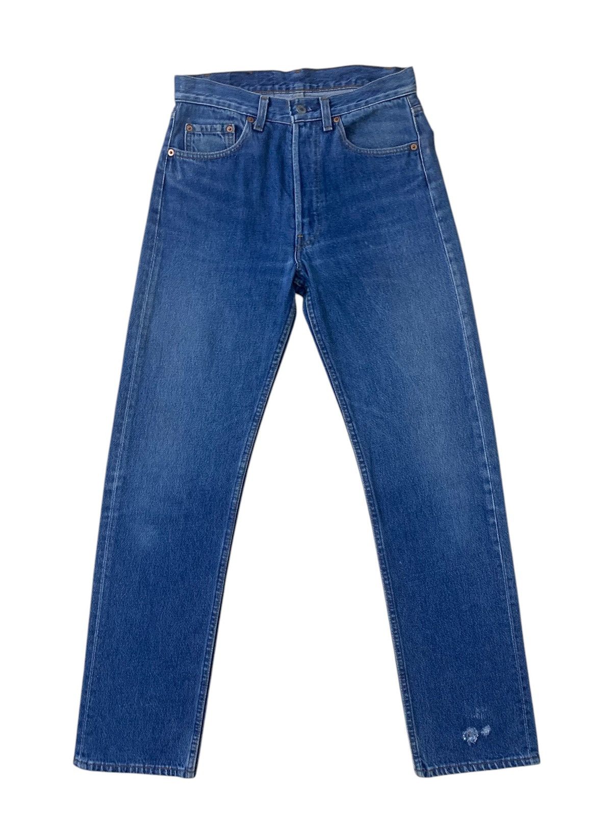 Levi's Vintage Levi’s 501 Button Fly #520 Denim Jeans Pants Size US 28 / EU 44 - 2 Thumbnail