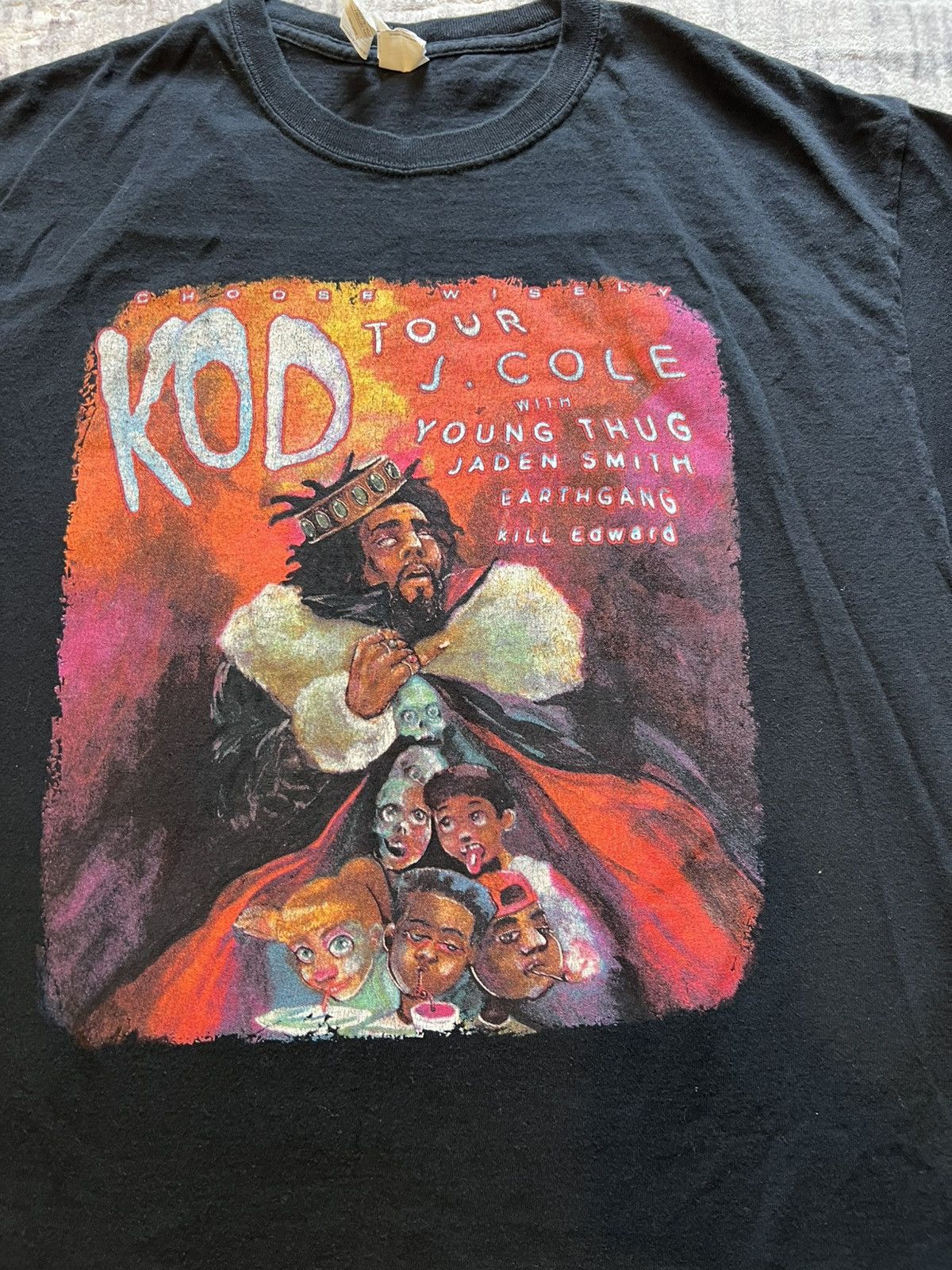 Other J Cole Tour Tee Size US L / EU 52-54 / 3 - 2 Thumbnail