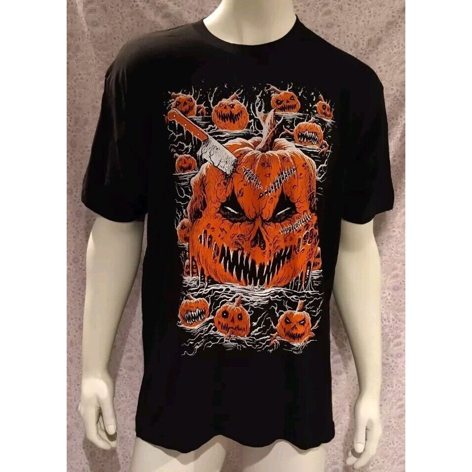 Other "VAMPIREFREAKS" Halloween Horror Pumpkin Patch Tee Mens XL Size US XL / EU 56 / 4 - 1 Thumbnail