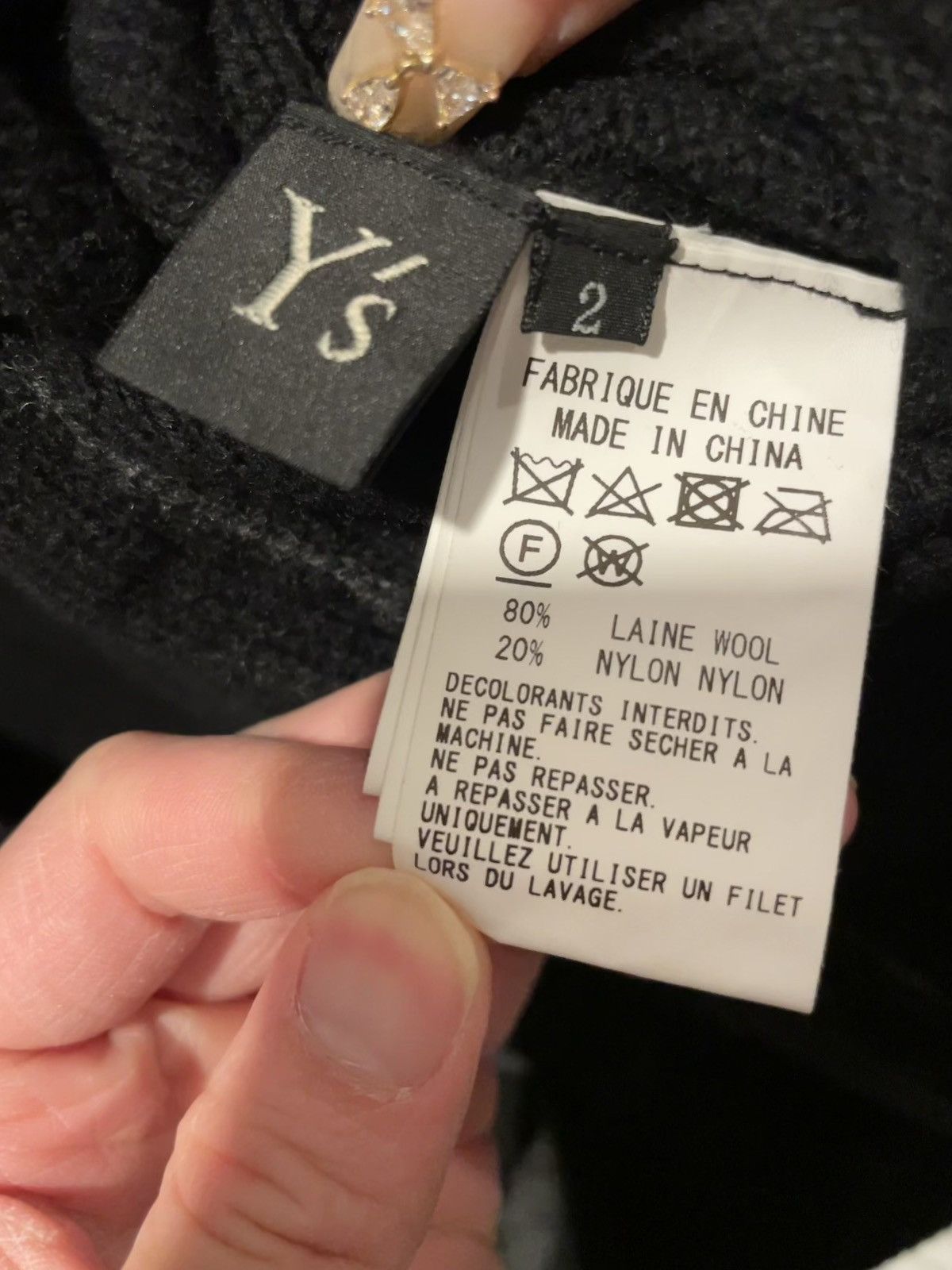 Yohji Yamamoto Yohji Yamamoto Wool jacket Size US S / EU 44-46 / 1 - 3 Thumbnail
