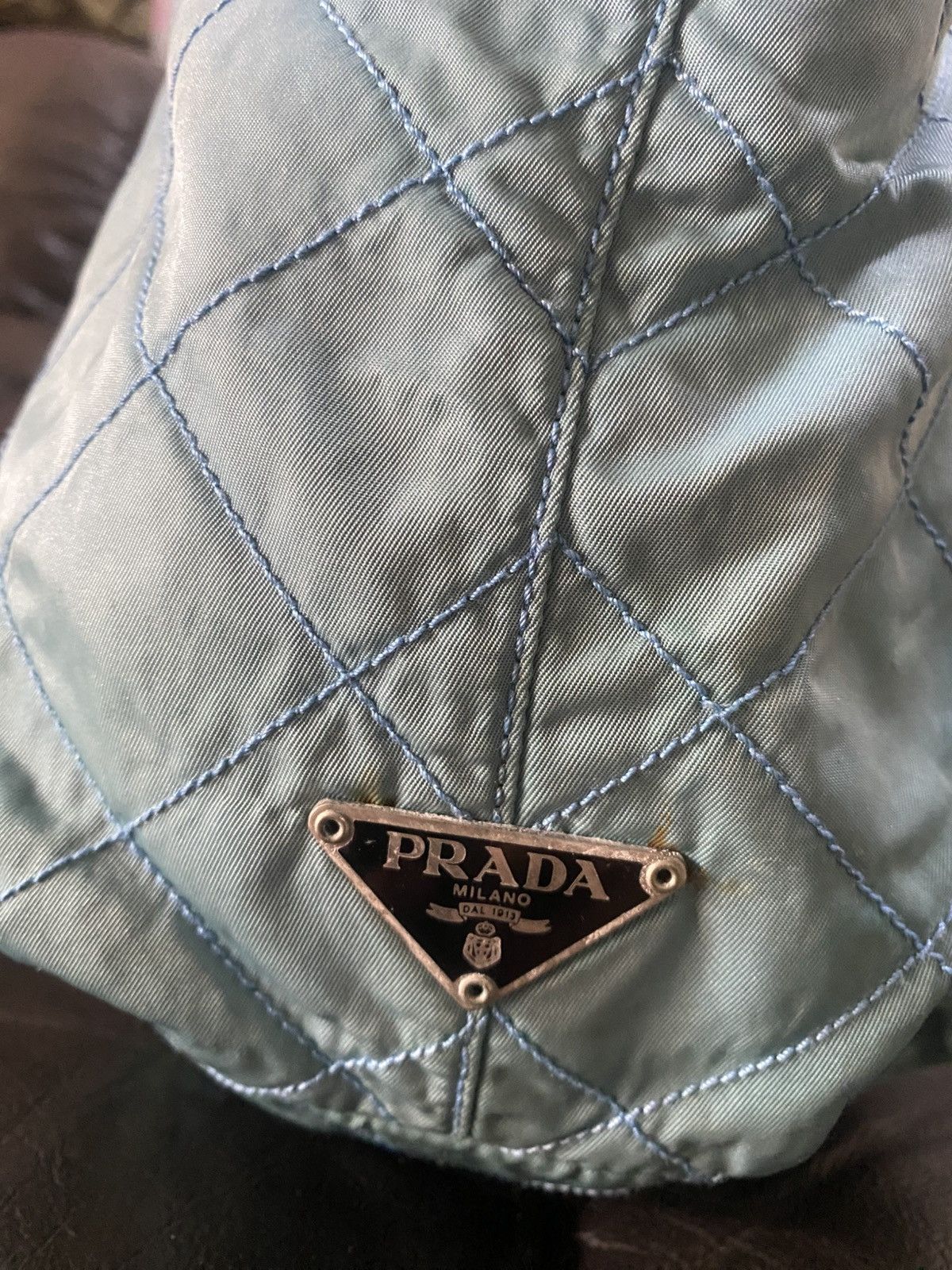 Prada Authentic Prada Tessuto Nyalon Tote Shoulder Bag Size ONE SIZE - 6 Thumbnail
