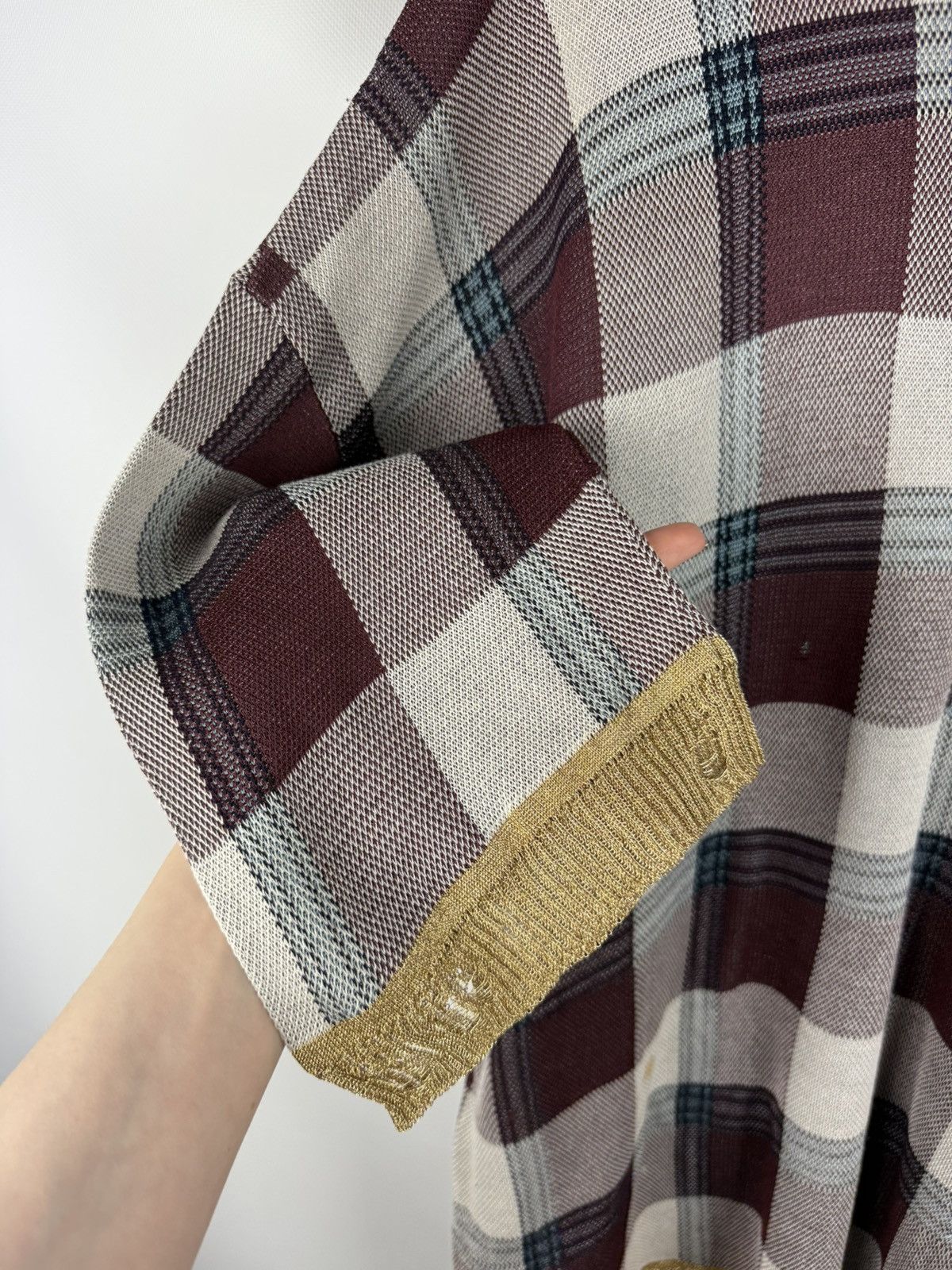 Acne Studios Acne Studios Beah Check SS17 Ladies Oversized Sweater Dress Size XS / US 0-2 / IT 36-38 - 12 Thumbnail