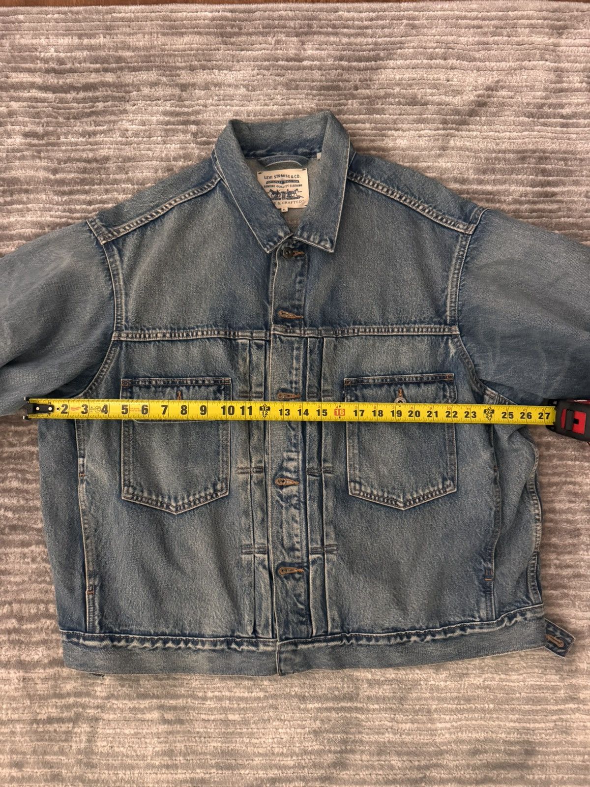 Levi's Made & Crafted Rare Levis Denim Jacket Size US XL / EU 56 / 4 - 5 Thumbnail