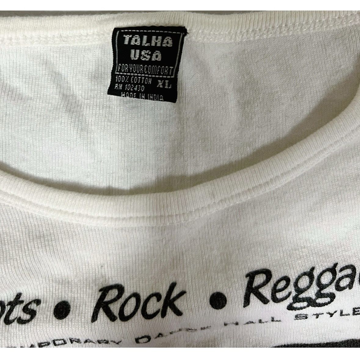 Vintage ‘Roots, Rock, Reggae’ Rasta Graphic T-Shirt Top Tee XL 💚💛❤️✨ Size XL / US 12-14 / IT 48-50 - 3 Thumbnail