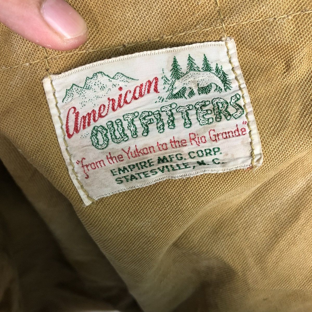 Vintage 🔥VINTAGE 70’s CHORE WORK DETROIT DUCK CANVAS OUTFITTERS USA Size US M / EU 48-50 / 2 - 19 Thumbnail