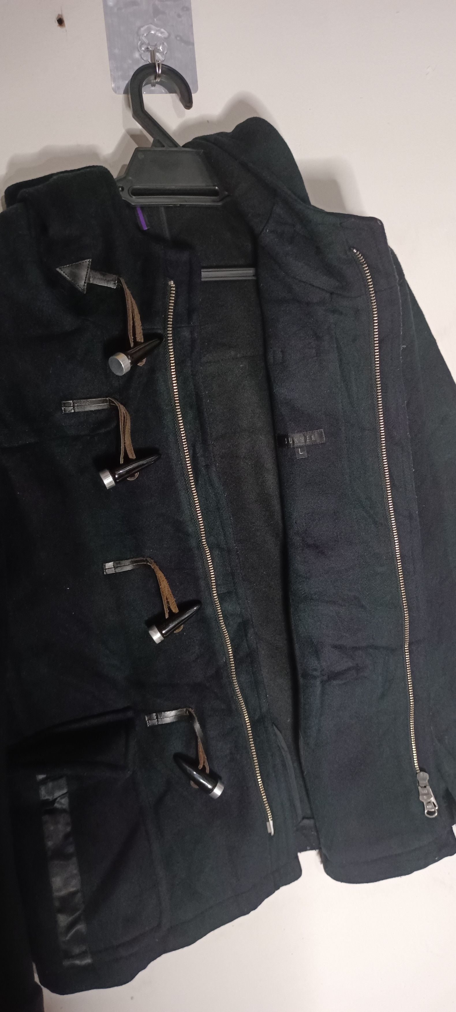 Japanese Brand × Vintage Vintage🔥🔥JUN MEN DUFFLE COAT WINTER MEN COAT Size US L / EU 52-54 / 3 - 17 Thumbnail