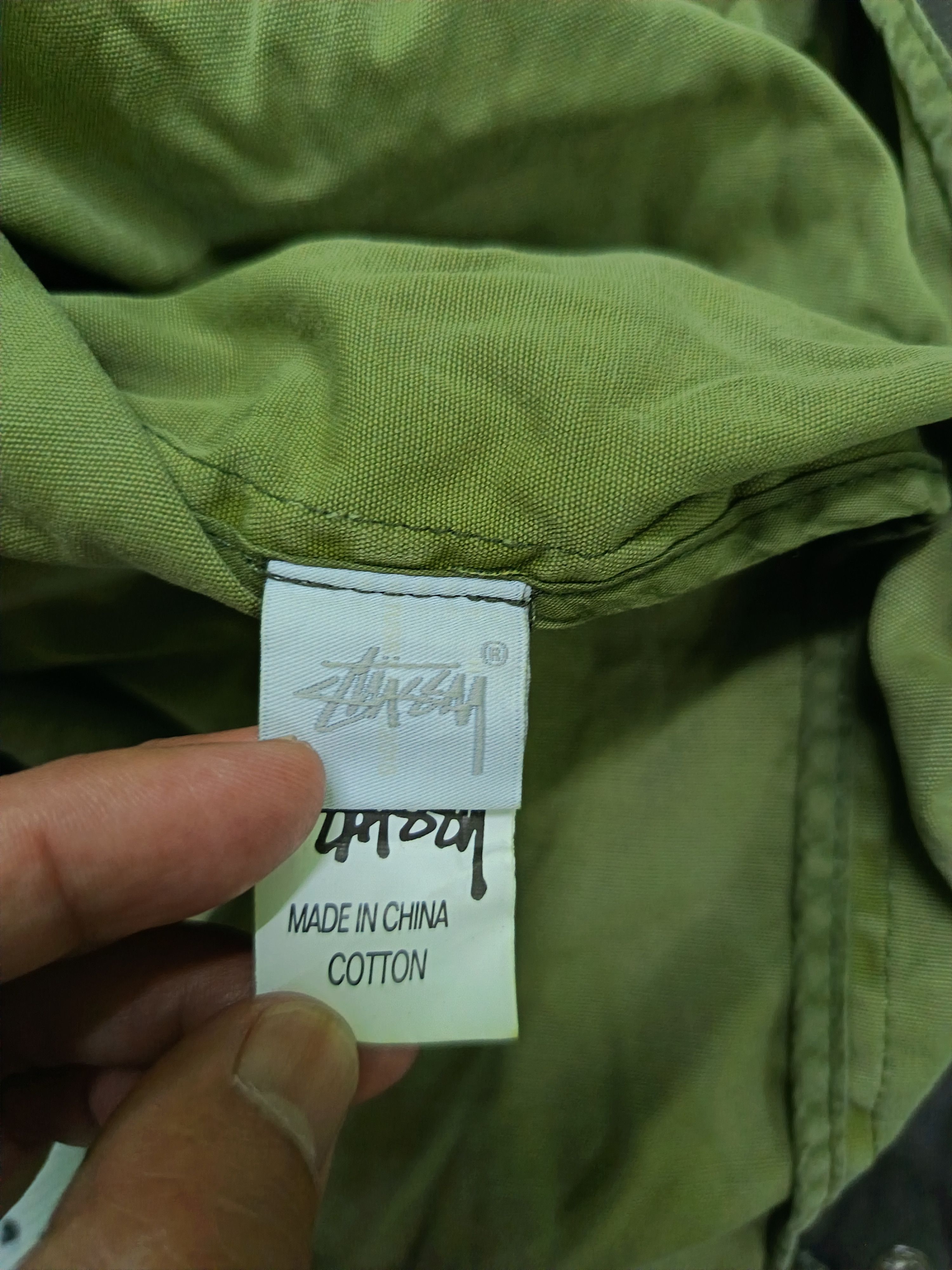 Stussy Vintage Stussy Camouflage Parkas Hoodie Jacket Size US S / EU 44-46 / 1 - 11 Thumbnail