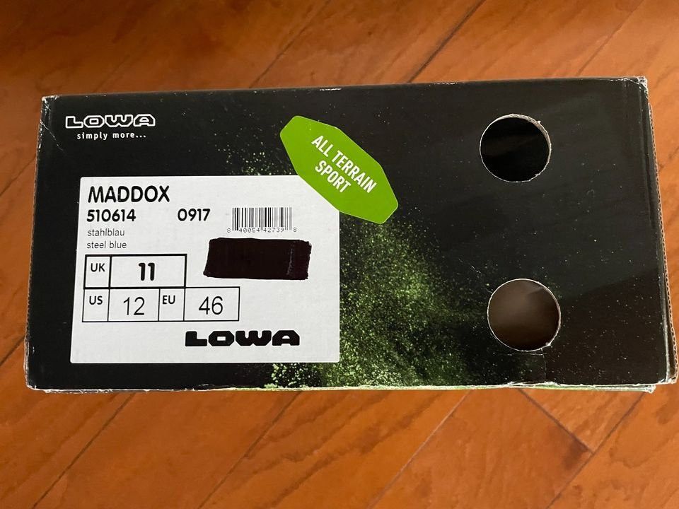 LOWA Lowa Maddox Steel/Blue womens athletically inspired training Size US 12 / IT 42 - 10 Thumbnail