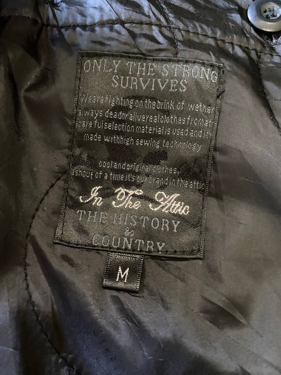 In The Attic In The Attic Military Style Hooded Jacket Japan Streetwear Size US M / EU 48-50 / 2 - 11 Thumbnail
