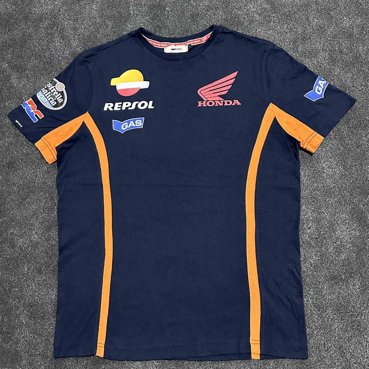 GAS Official licensed Repsol Honda Team T-Shirt by GAS Size US L / EU 52-54 / 3 - 1 Thumbnail