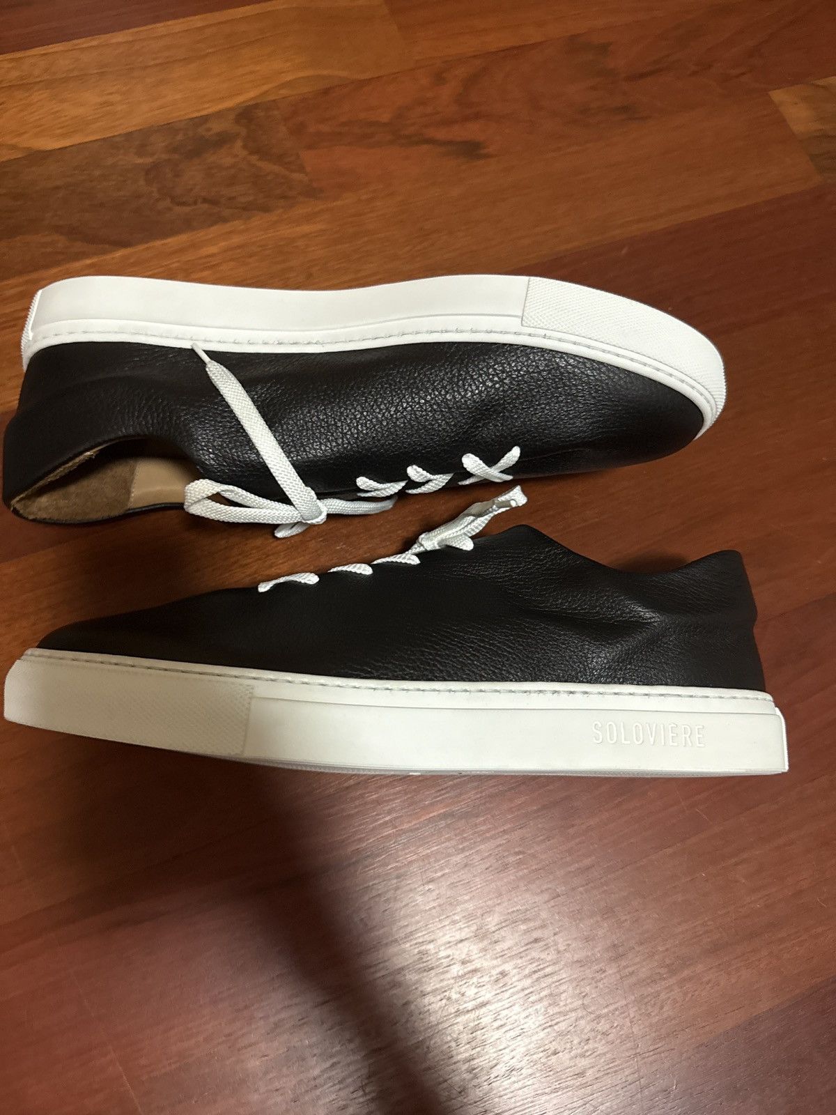 Jacques Soloviere Soloviere Black Herve En Ville Sneaker 44 Size US 10.5 / EU 43-44 - 8 Thumbnail