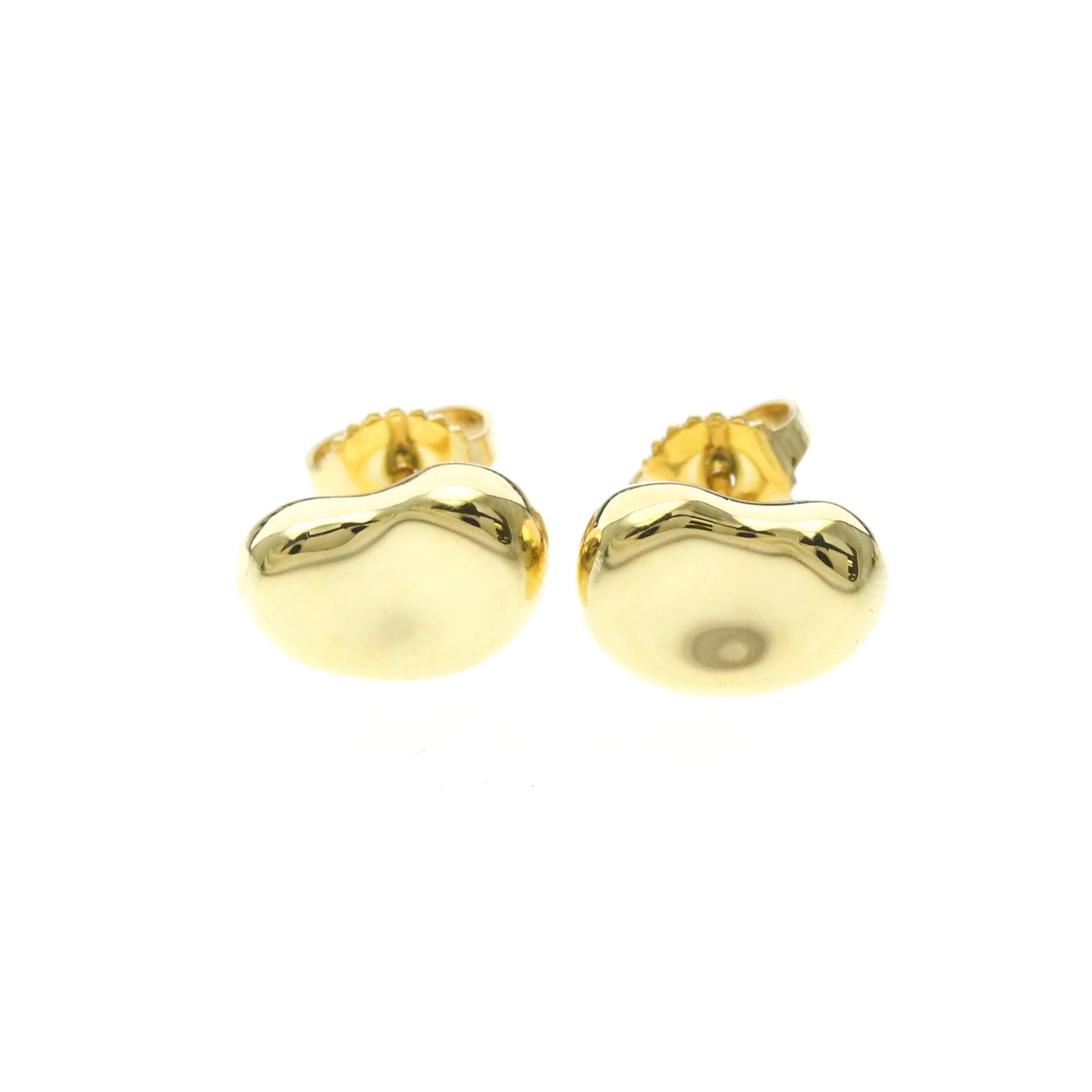 Tiffany & Co. TIFFANY Bean Earrings No Stone Yellow Gold (18K) Polished Size ONE SIZE - 1 Thumbnail