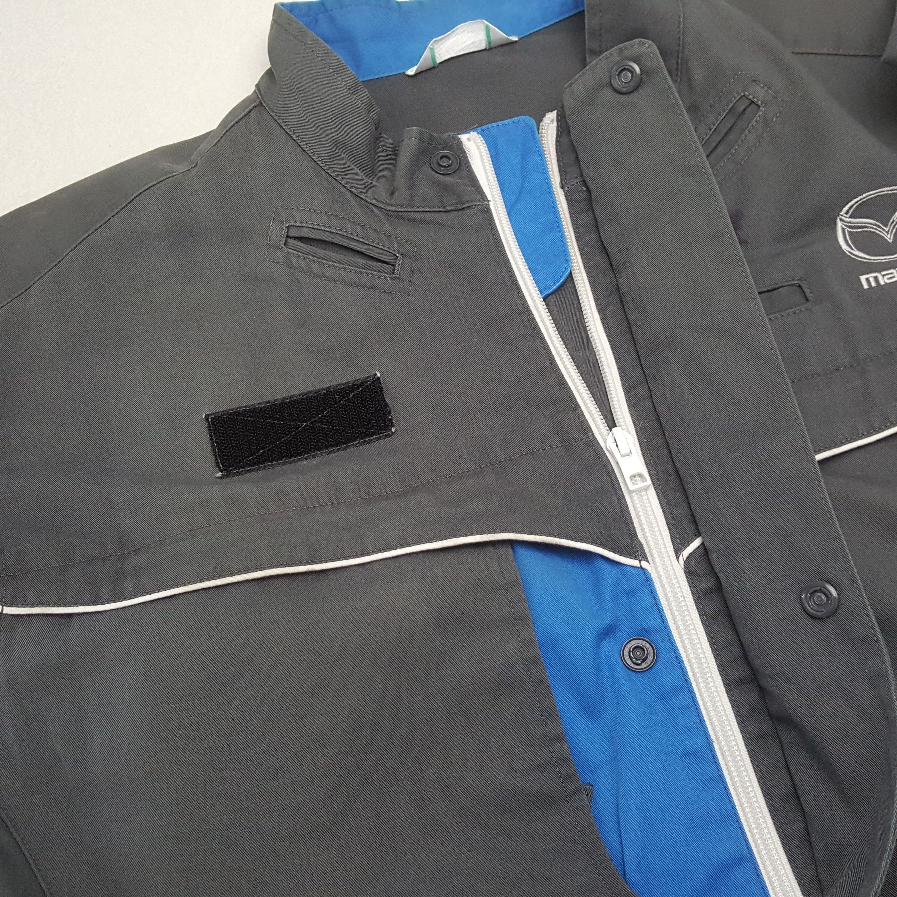 Vintage Mazda Japanese Motorsports Coverall Jacket RR27 Size US XL / EU 56 / 4 - 13 Thumbnail