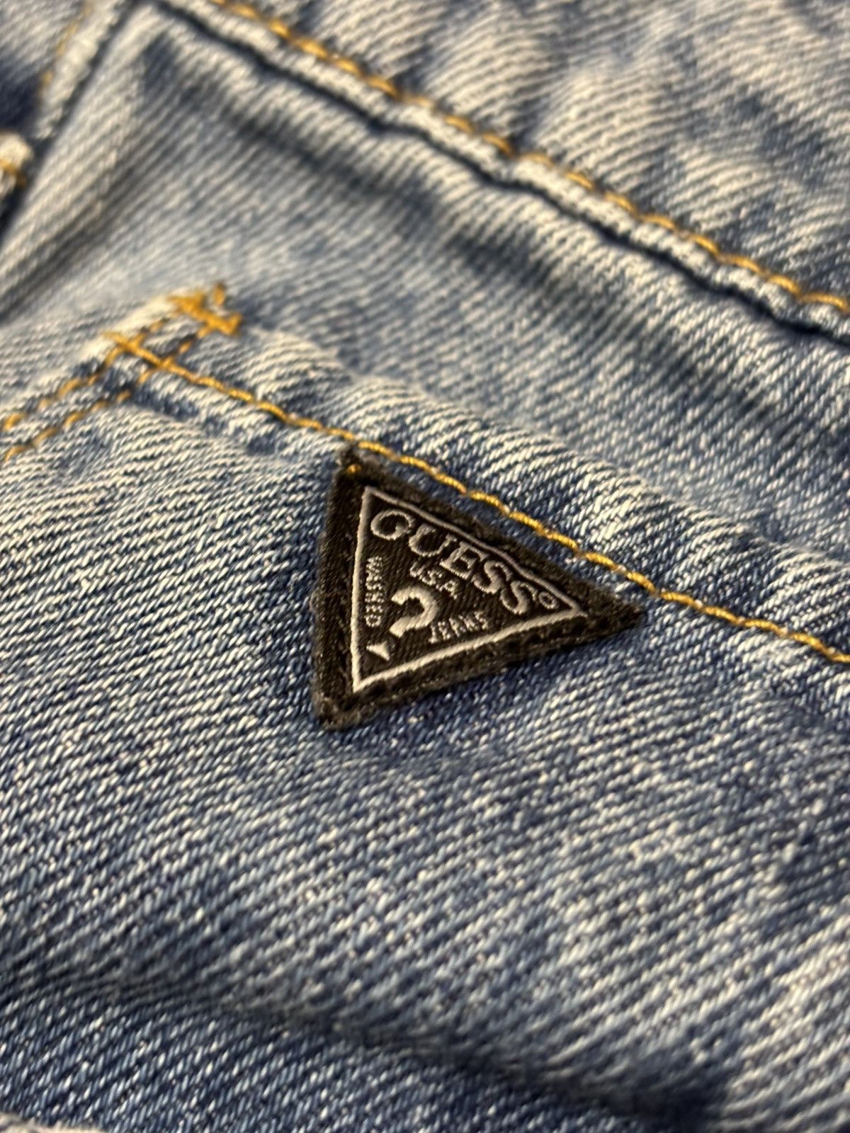 Guess Blue Denim Guess Jeans Size US 32 / EU 48 - 4 Thumbnail