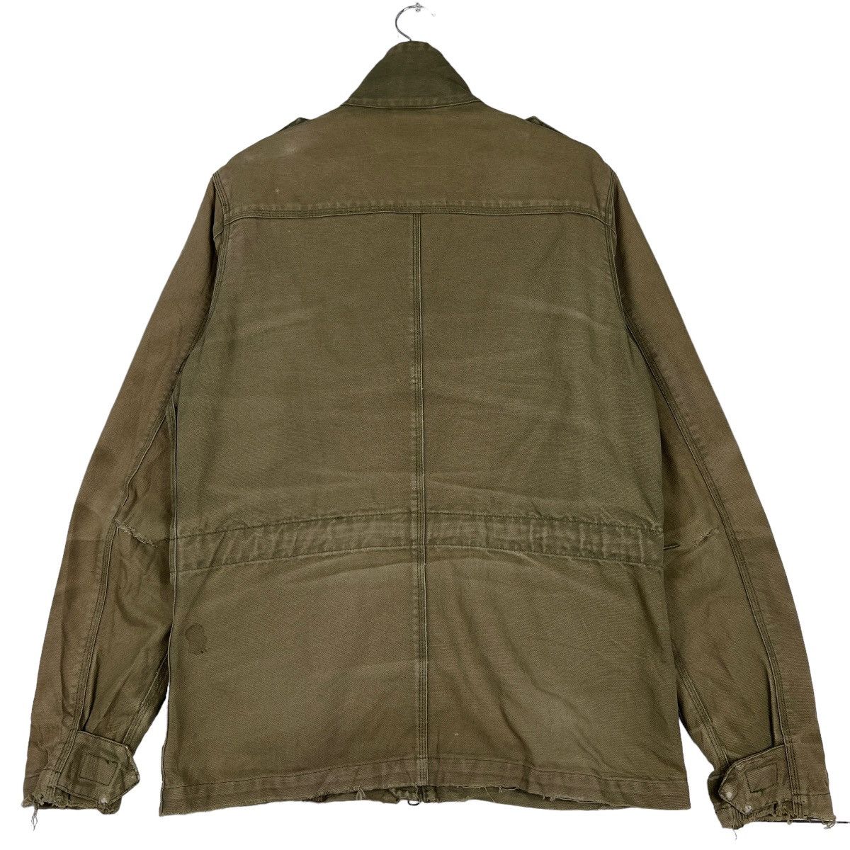 Carhartt 🔥 CARHARRT DYED FADED DISTRESSED WORKER JACKET Size US M / EU 48-50 / 2 - 8 Thumbnail