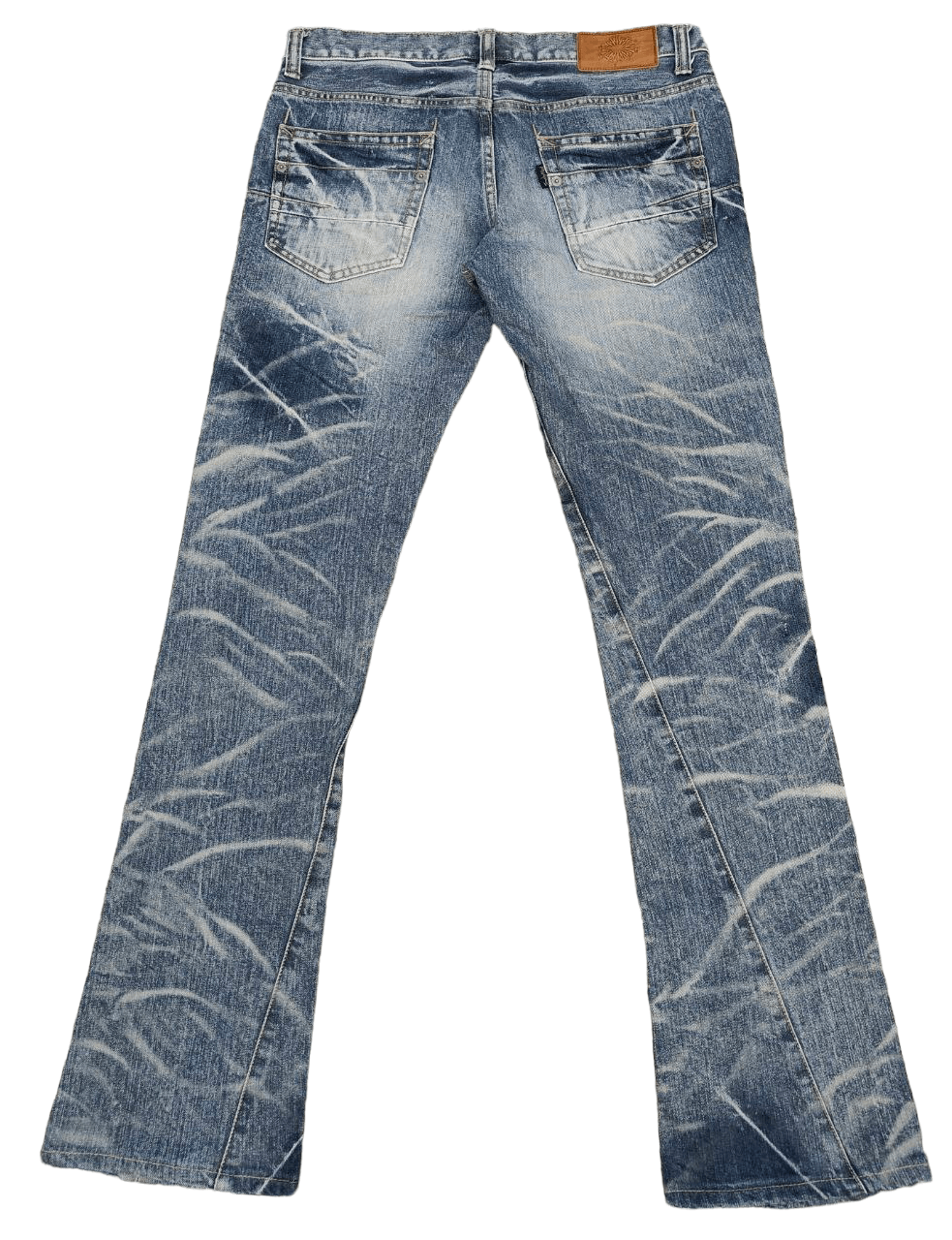 Tornado Mart Tornado Mart Japan Flare Denim Size US 33 - 2 Thumbnail