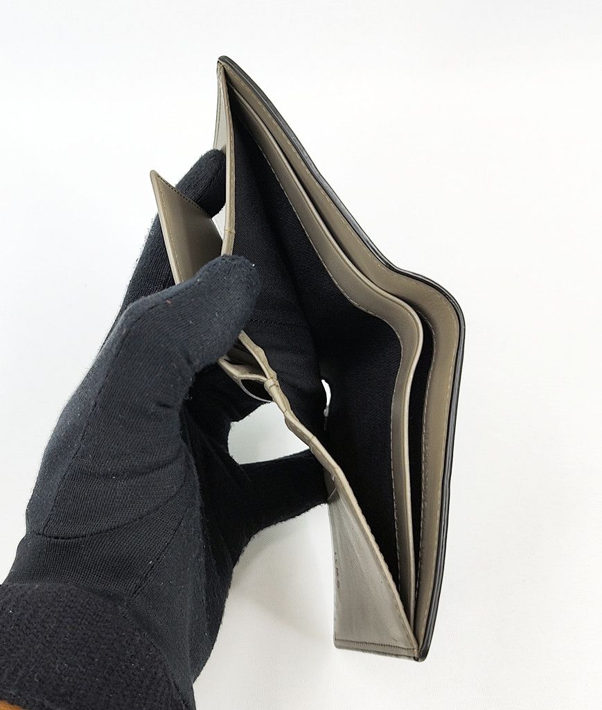 Leather ILMO full leather bi-fold two tone wallet Size ONE SIZE - 4 Thumbnail