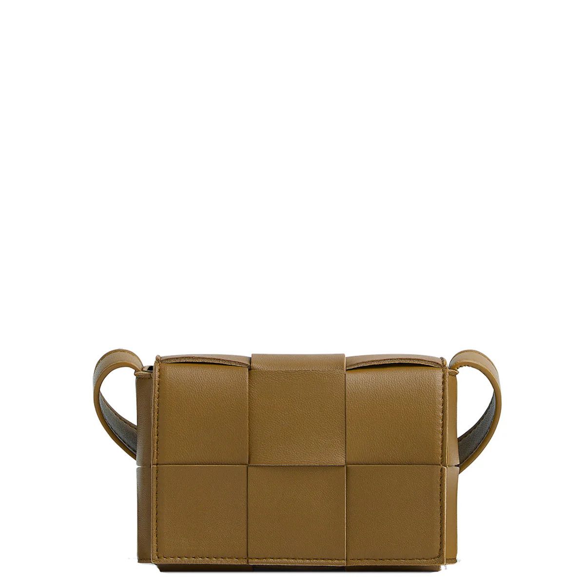 Bottega Veneta o1loc1c0824 Size: OS / Leather Mini Cross-Body Bag in Brown Size ONE SIZE - 1 Thumbnail