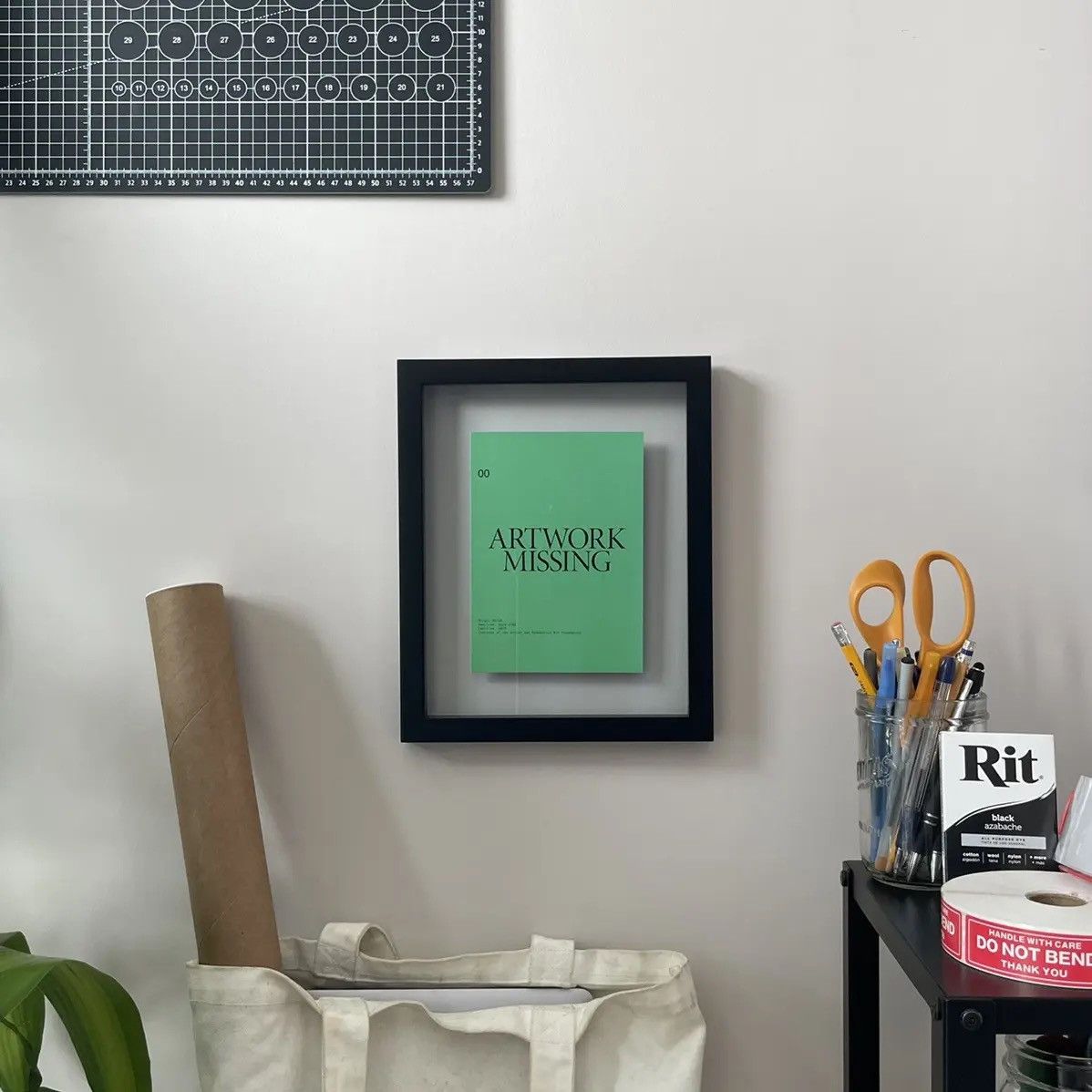 Virgil Abloh Virgil Abloh “Artwork Missing” Figures Of Speech Poster Size ONE SIZE - 3 Thumbnail