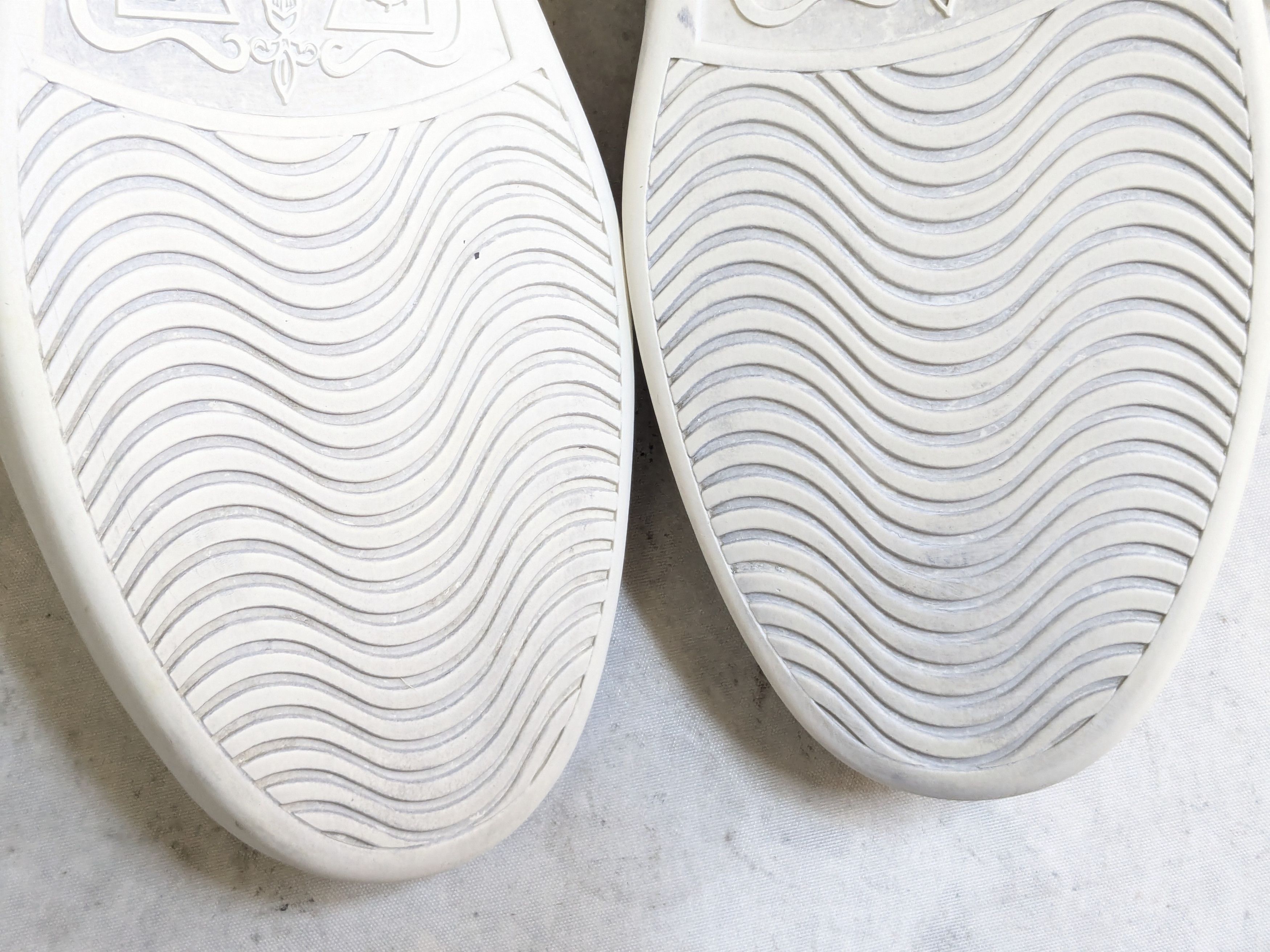Gucci Gucci Ace Sneakers White 10.5 Low Tops Leather Web Size US 10.5 / EU 43-44 - 15 Thumbnail