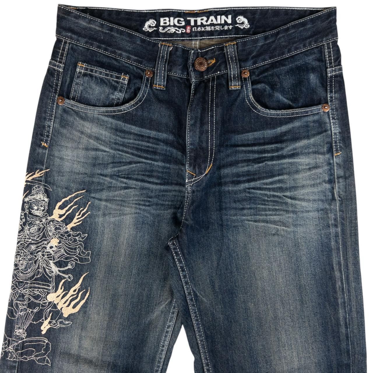Other Big Train Embroidered Patchwork Denim Jeans Size W32 Size US 32 / EU 48 - 1 Thumbnail