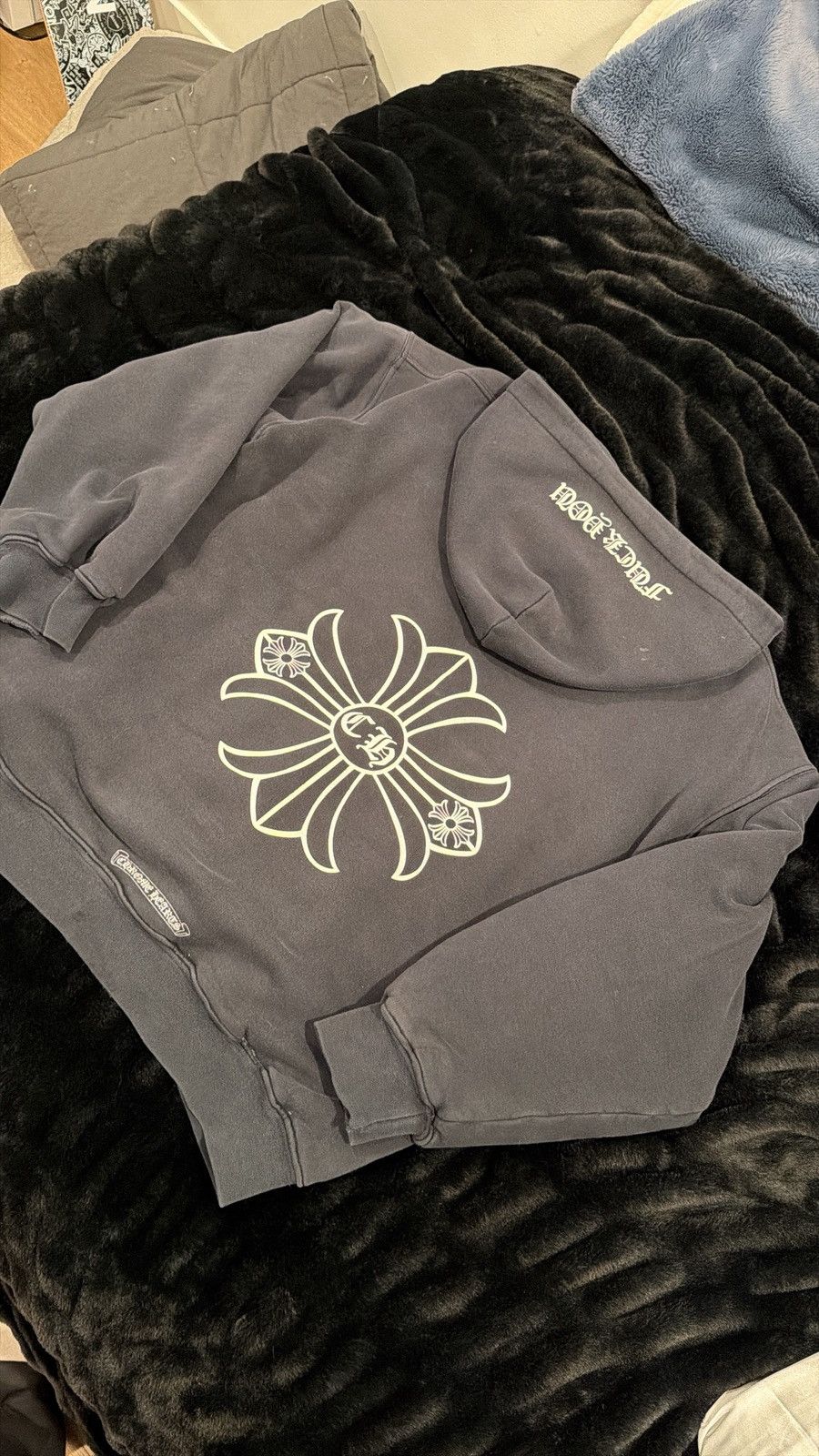 Chrome Hearts CRAZY Vintage ‘90s Chrome Hearts Thermal Lined Hoodie ‘F U’ Size US XXL / EU 58 / 5 - 17 Thumbnail