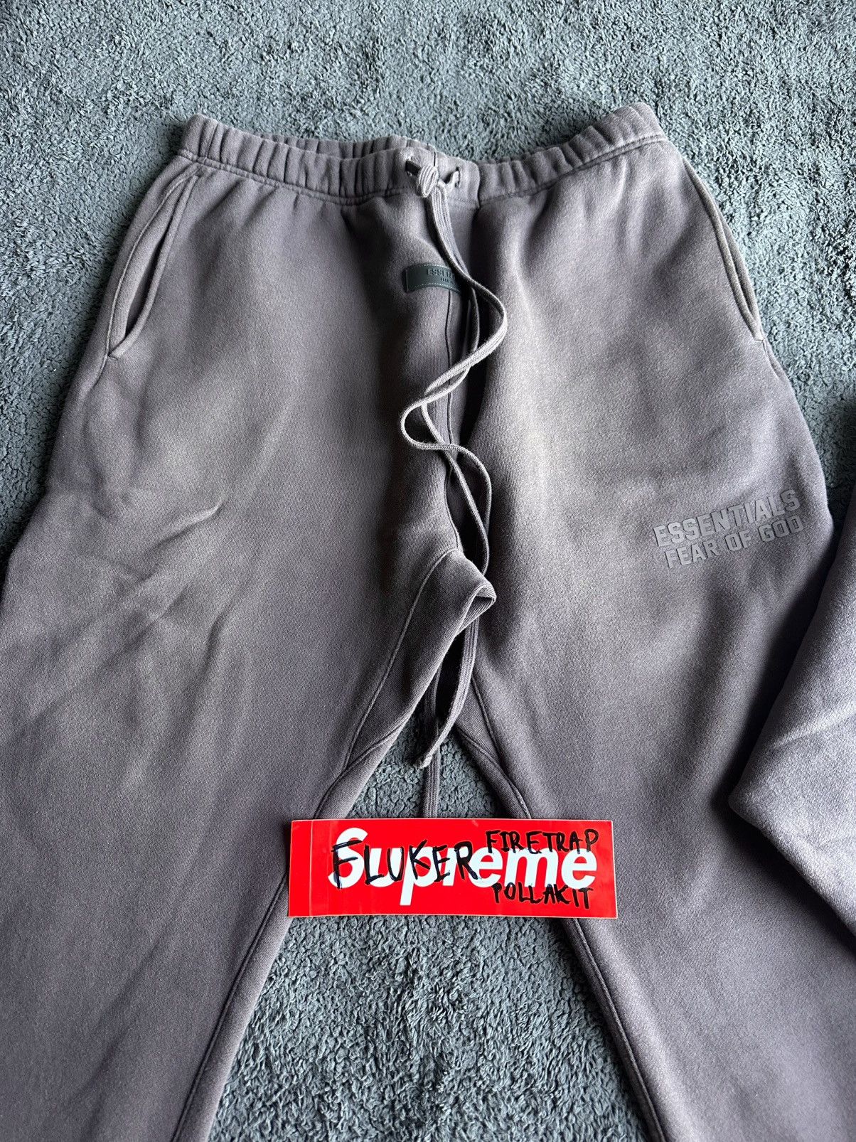 Essentials Bundle: Essentials Raglan hoodie & pants - Plum Size US XL / EU 56 / 4 - 17 Thumbnail