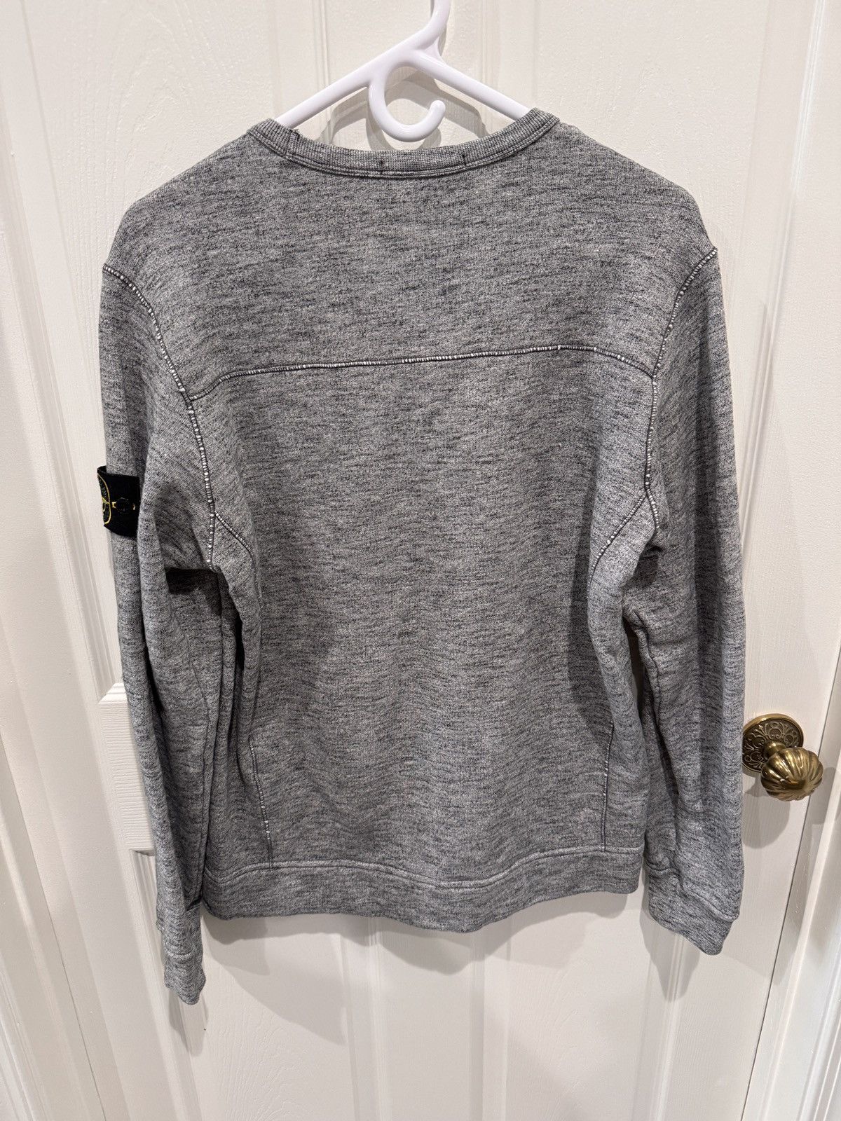Stone Island Stone Island Grey Lined Sweater size S Size US S / EU 44-46 / 1 - 6 Thumbnail