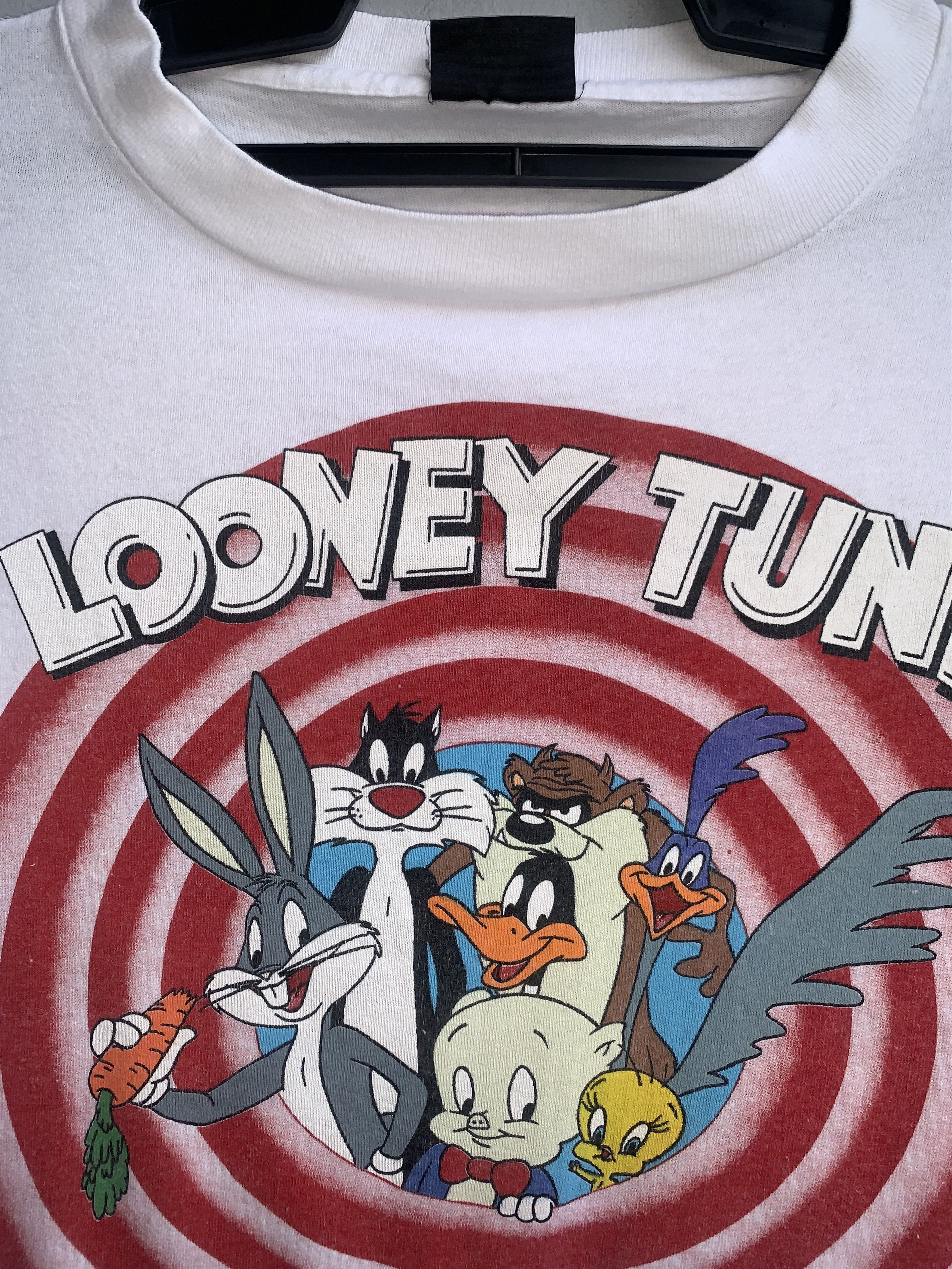 Changes Taz Looney Tunes 1989's Changes Vintage T-Shirt Size US XL / EU 56 / 4 - 4 Thumbnail