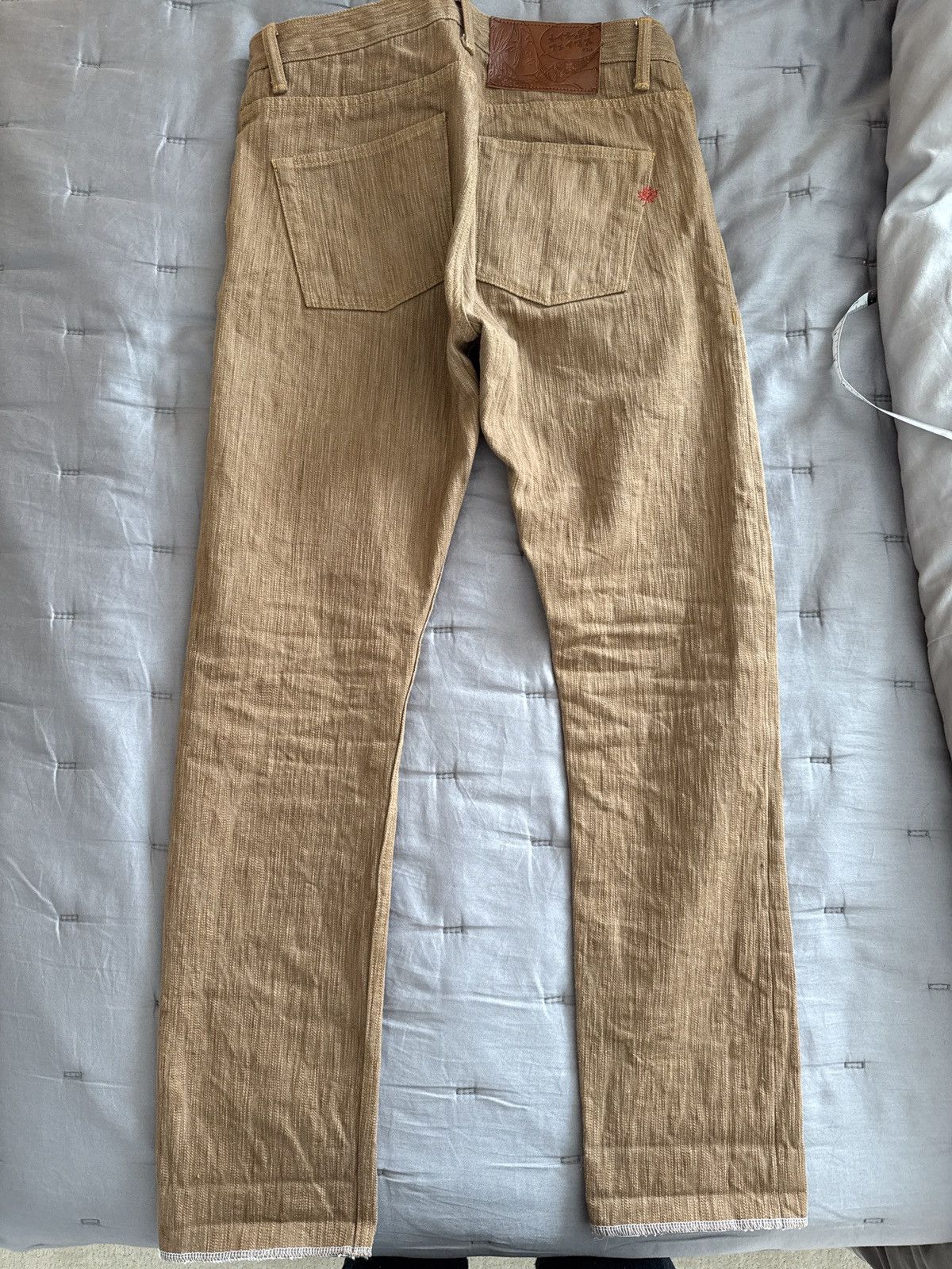 Naked & Famous Naked & Famous Tokushima Hand Dyed Kakishibu Super Guy Size US 32 / EU 48 - 6 Thumbnail