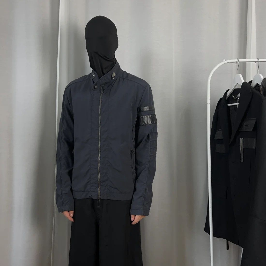Dirk Bikkembergs Dirk Bikkembergs Hook Collar Racing Jacket Size US M / EU 48-50 / 2 - 2 Thumbnail