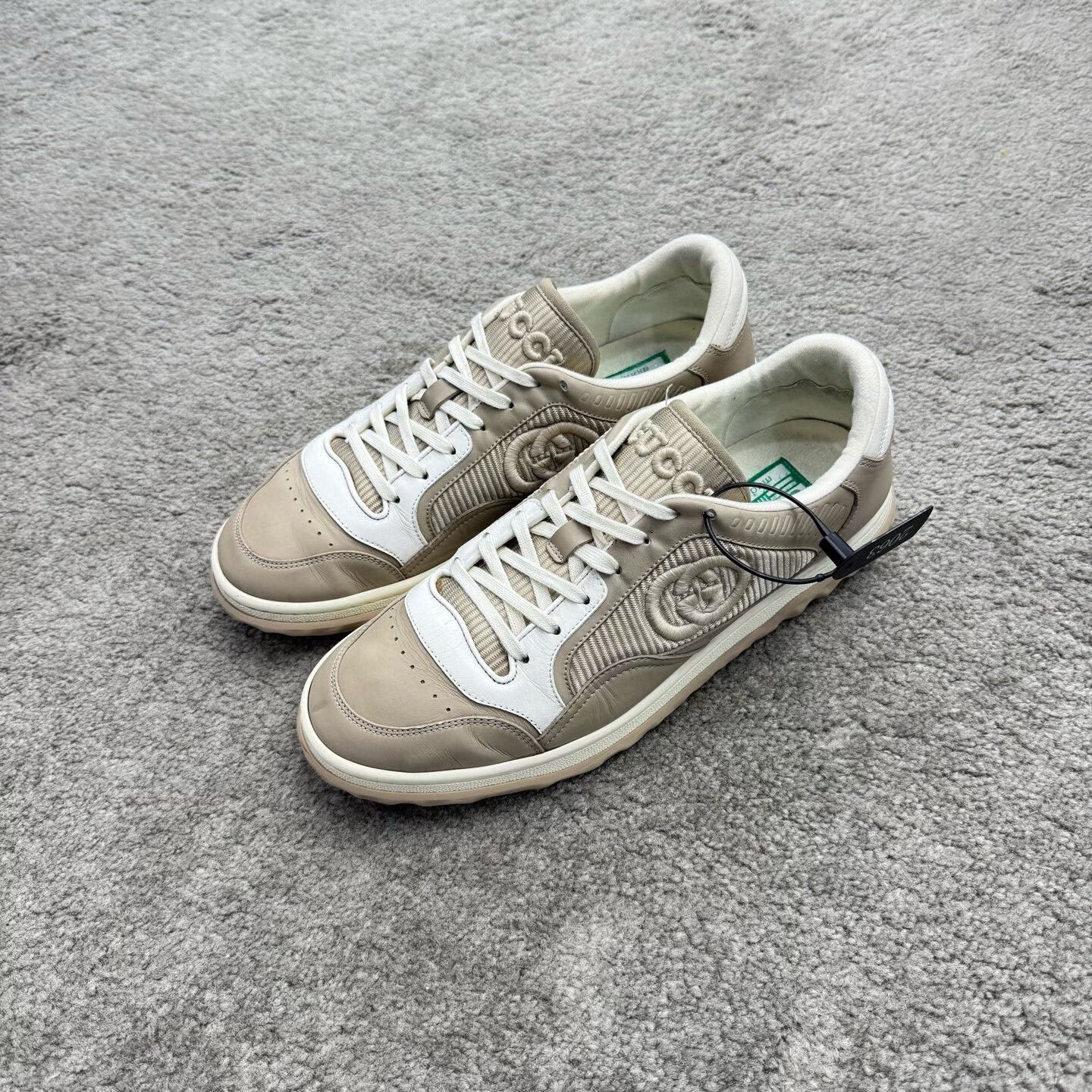 Gucci Gucci MAC80 Leather Low-Top Men's Sneakers Size US 10 / EU 43 - 1 Preview