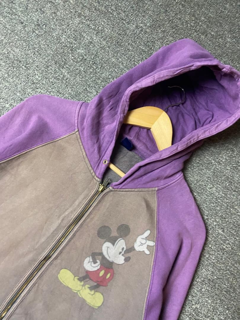 Disney Disney Brand Mickey Mouse Backprint Zip Up Hoodie (178) Size US S / EU 44-46 / 1 - 8 Thumbnail