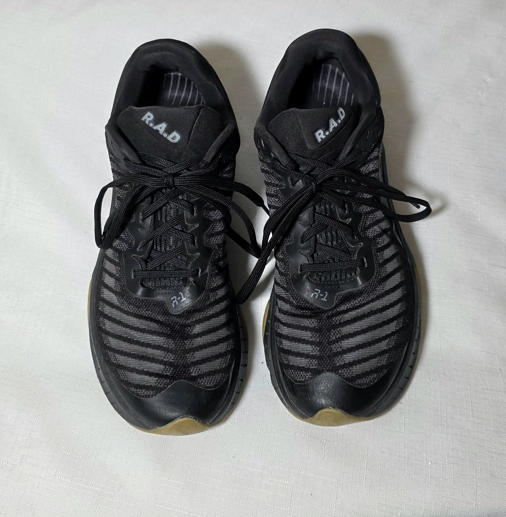 RADII R.A.D Global R-1 Running Shoes Black Gray Size 10.5 Size US 10.5 / EU 43-44 - 3 Thumbnail