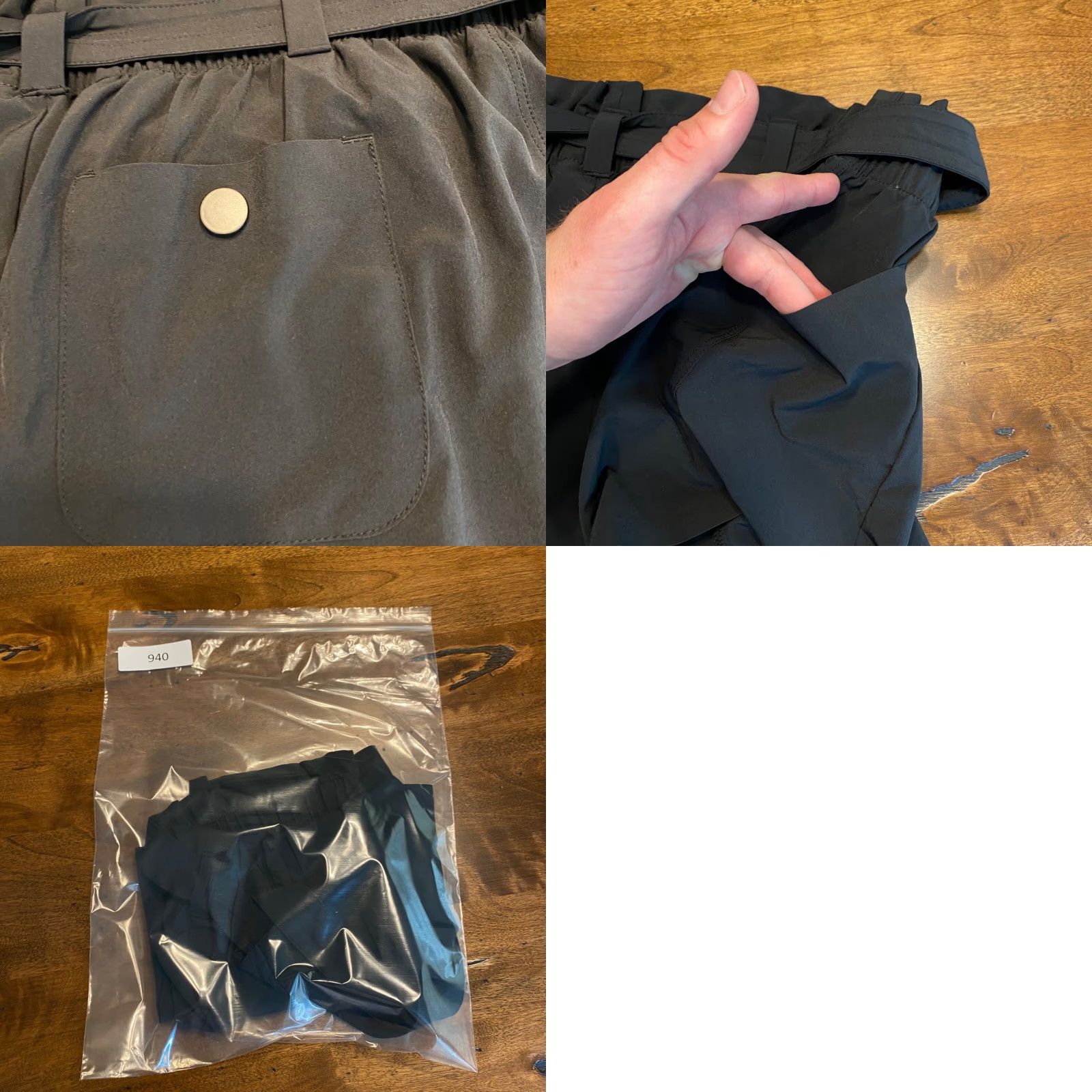Athleta Athleta Skyline Shorts Black Womens Size 2 Lace 292922-05 Tennis Golf Activewear Running & Jogging Outdoor Sport Fans Size 26" / US 2 / IT 38 - 9 Thumbnail
