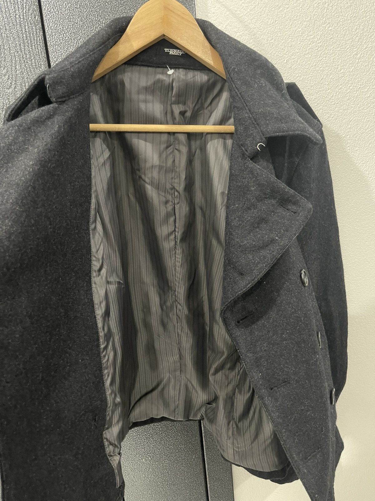 Tornado Mart Tornado Mart Wool Double Breasted Peacoat Size US S / EU 44-46 / 1 - 12 Thumbnail