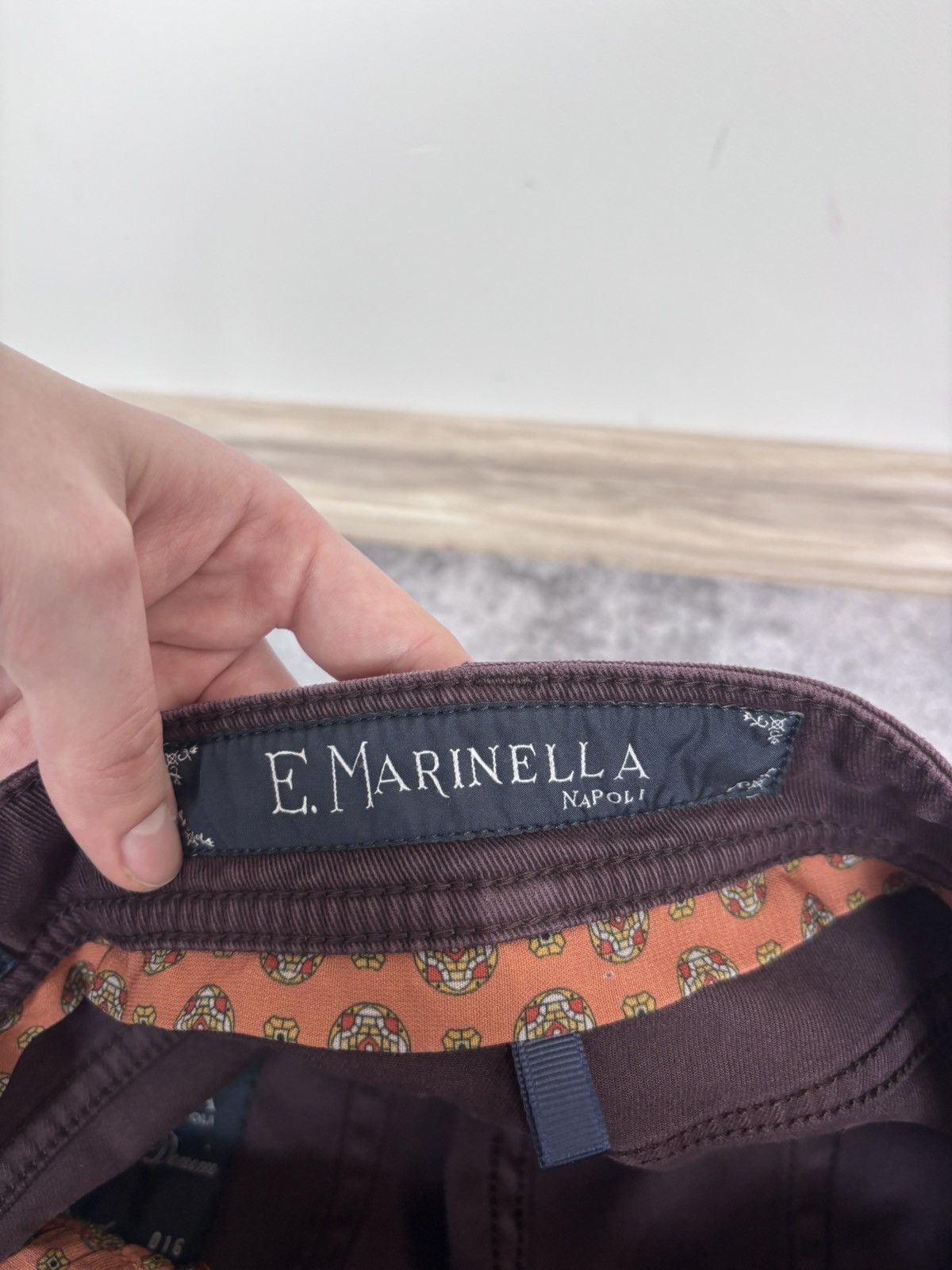 E. Marinella E. Marinella Men’s NWT Burgundy Slim Straight Pants Jeans Size US 30 / EU 46 - 12 Thumbnail
