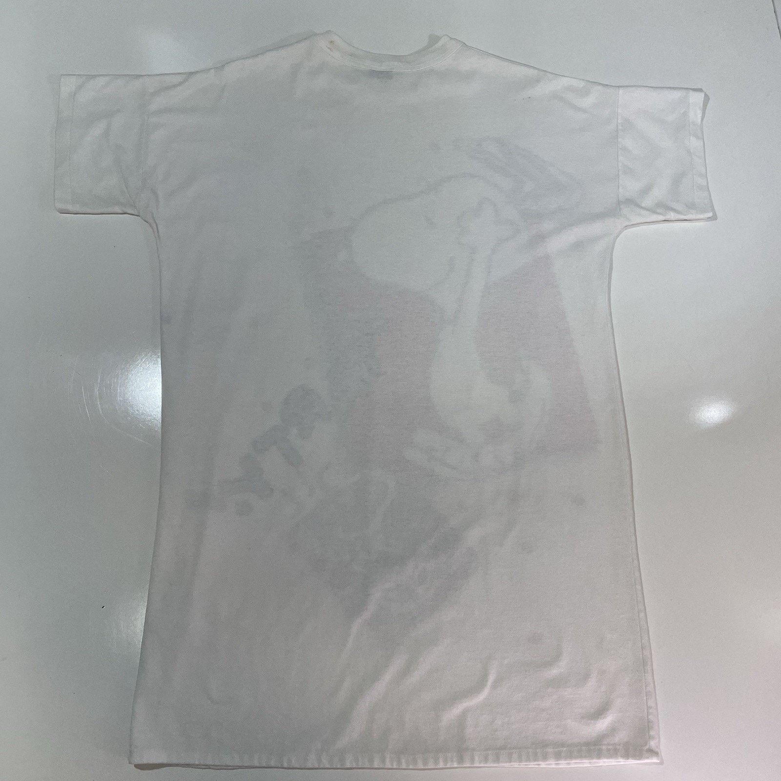Sartoria Partenopea VTG 1985 Flirts Snoopy Woodstock PARTY Single Stitch T-Shirt Size US XL / EU 56 / 4 - 8 Thumbnail