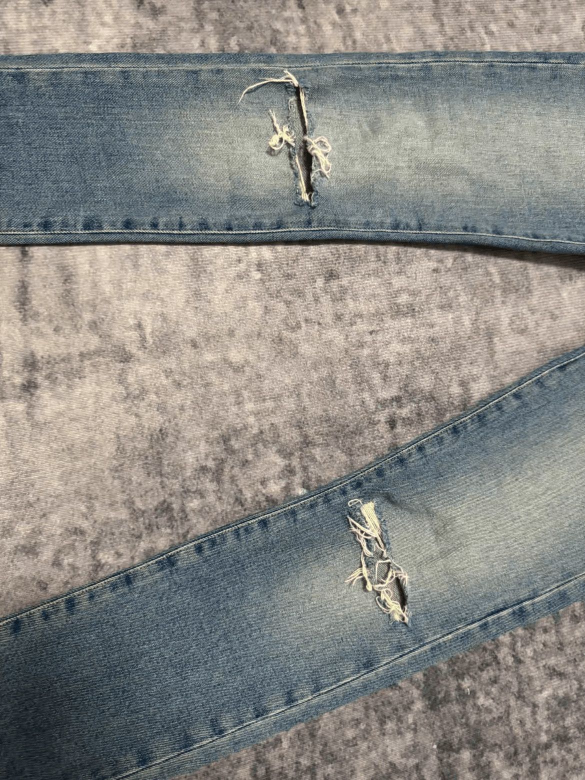 Saint Laurent Paris Saint Laurent Paris by Hedi 15AW Double Cut Denim-2508 Size US 29 - 5 Thumbnail