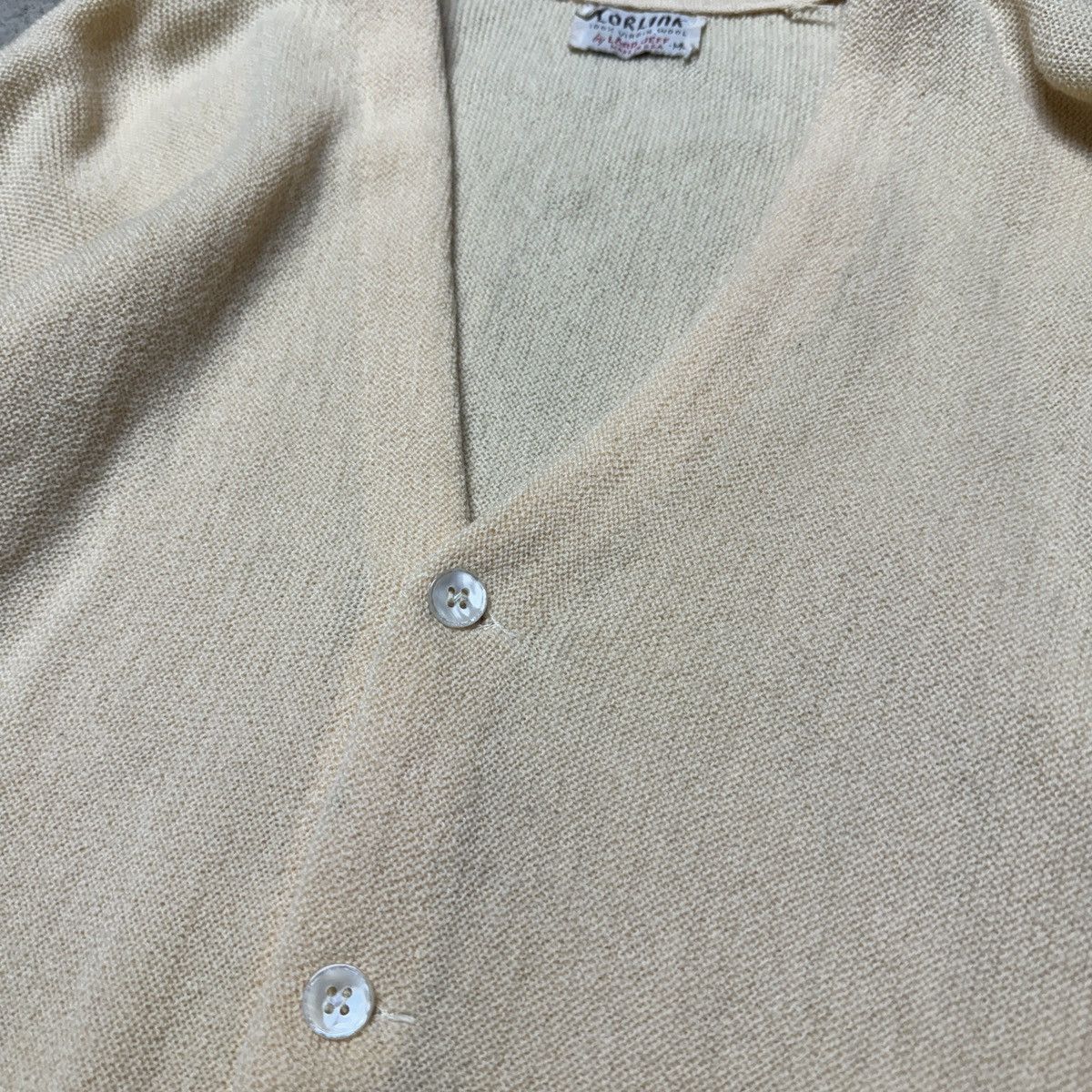 Vintage 60s 70s Virgin Wool Cardigan Sweater Lord Jeff Size US M / EU 48-50 / 2 - 5 Thumbnail