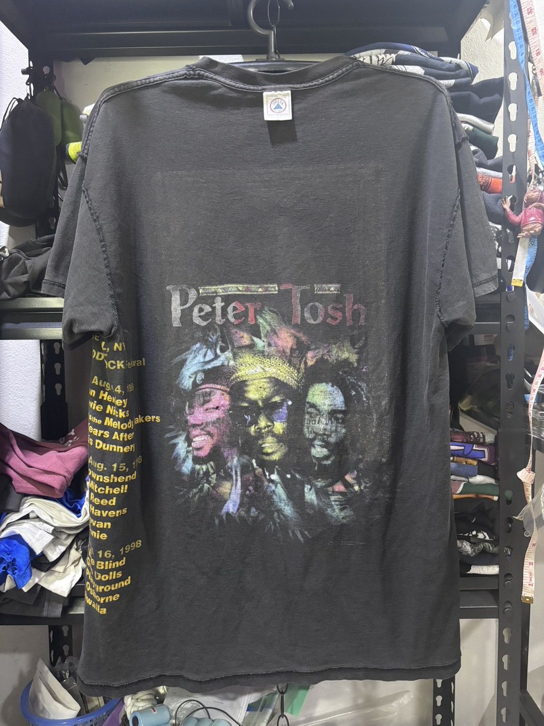 Vintage 1Of1 Vintage Bob marley/Peter tosh/woodstock1998 test print Size US L / EU 52-54 / 3 - 9 Thumbnail